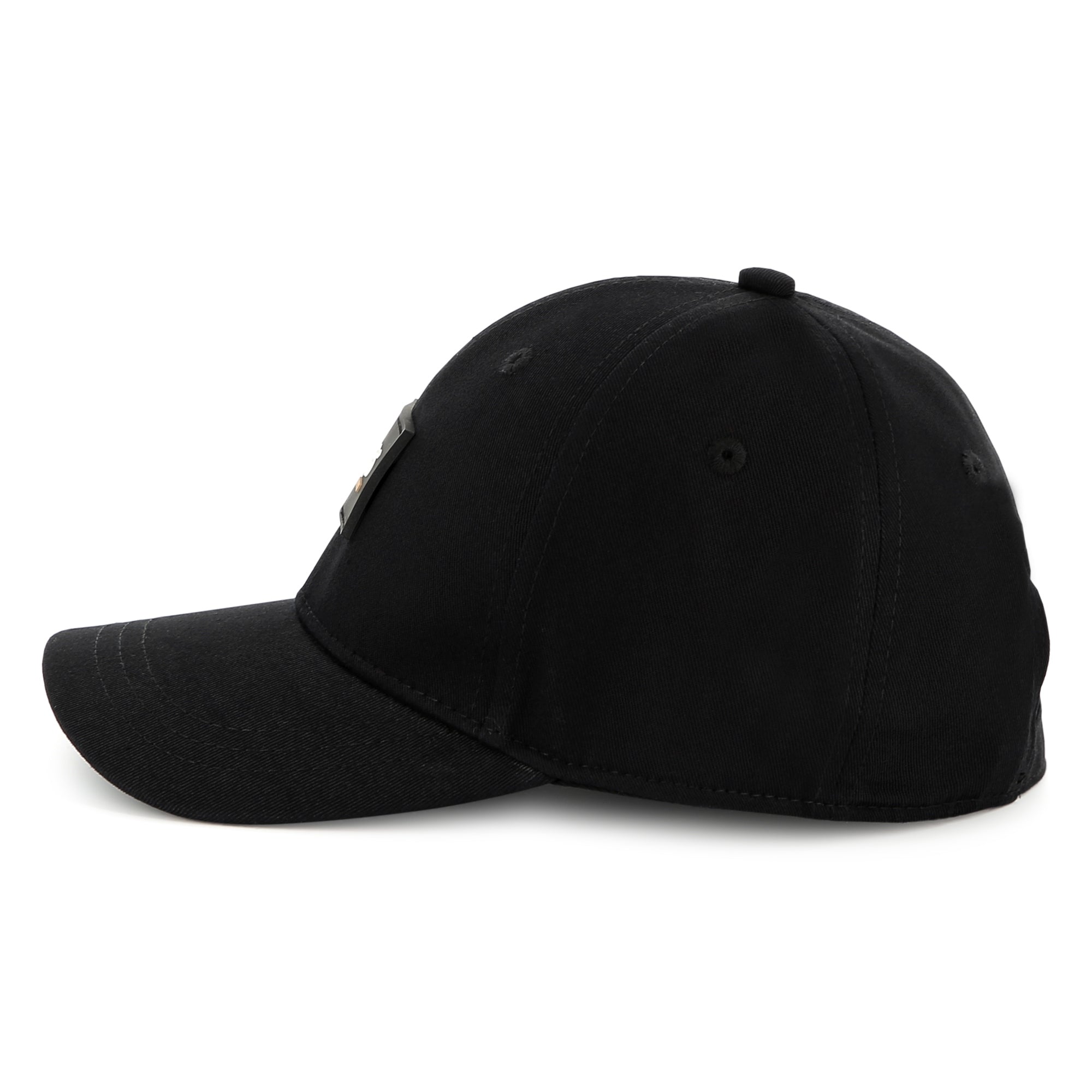 Gorra Twill Sarga Algodón Negro
