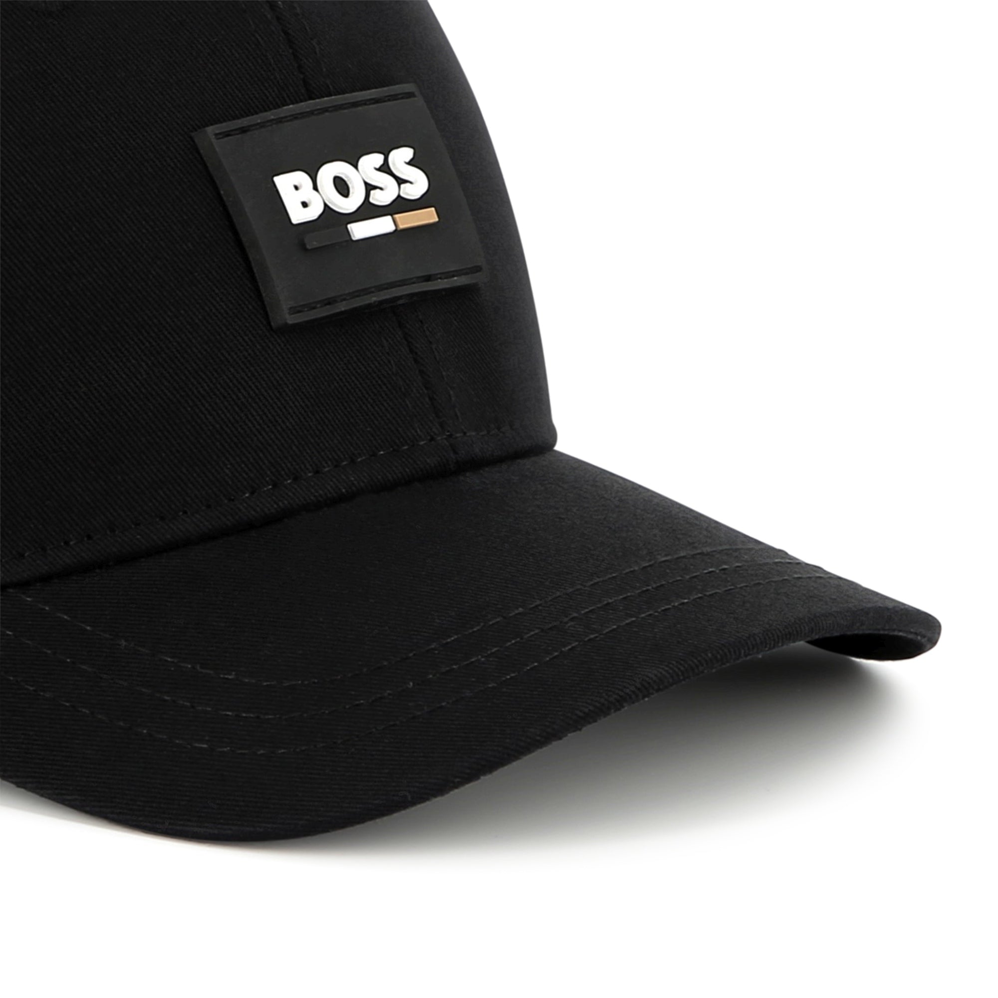 Gorra Twill Sarga Algodón Negro
