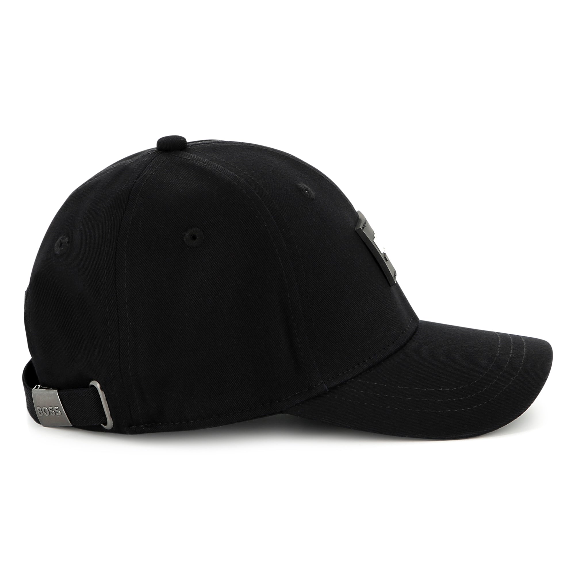 Gorra Twill Sarga Algodón Negro