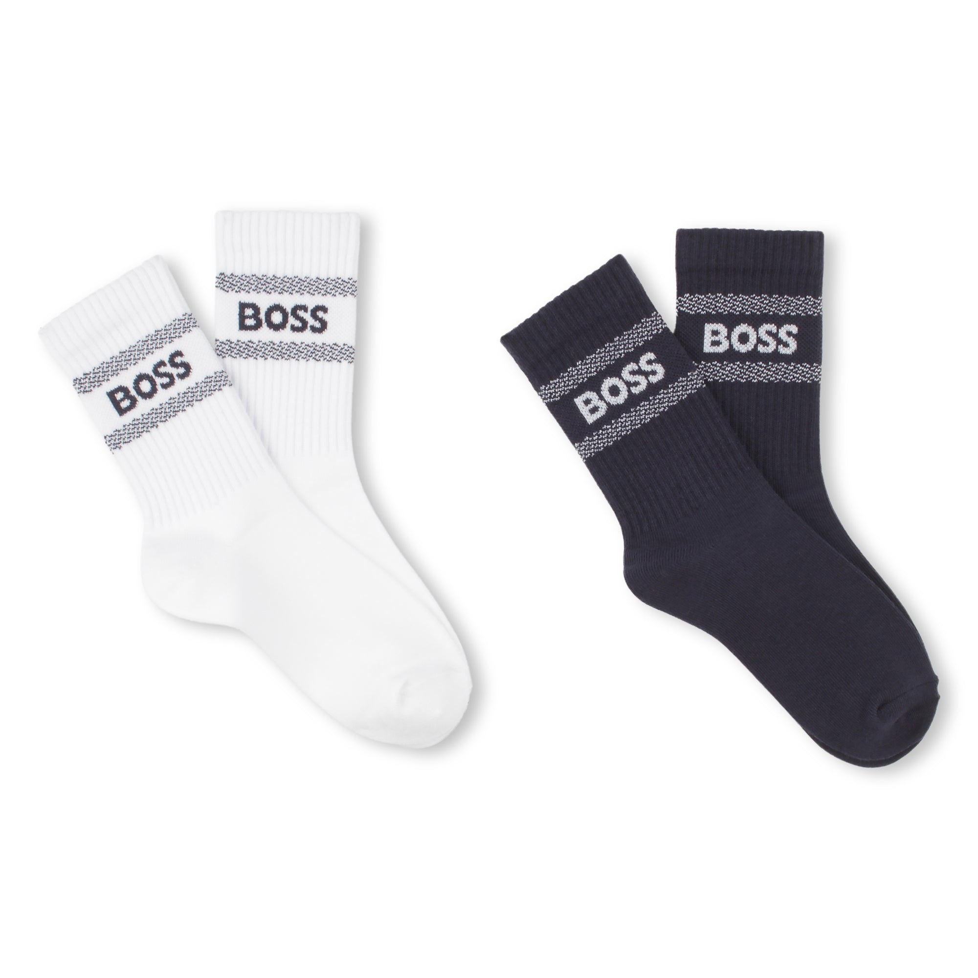 Pack 2 Calcetines Azul - Blanco