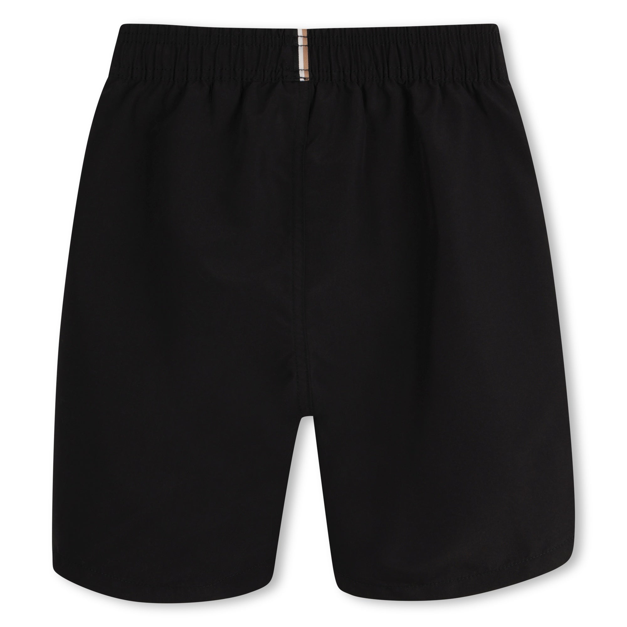 Bermuda Surf Negro Secado Rápido Niño