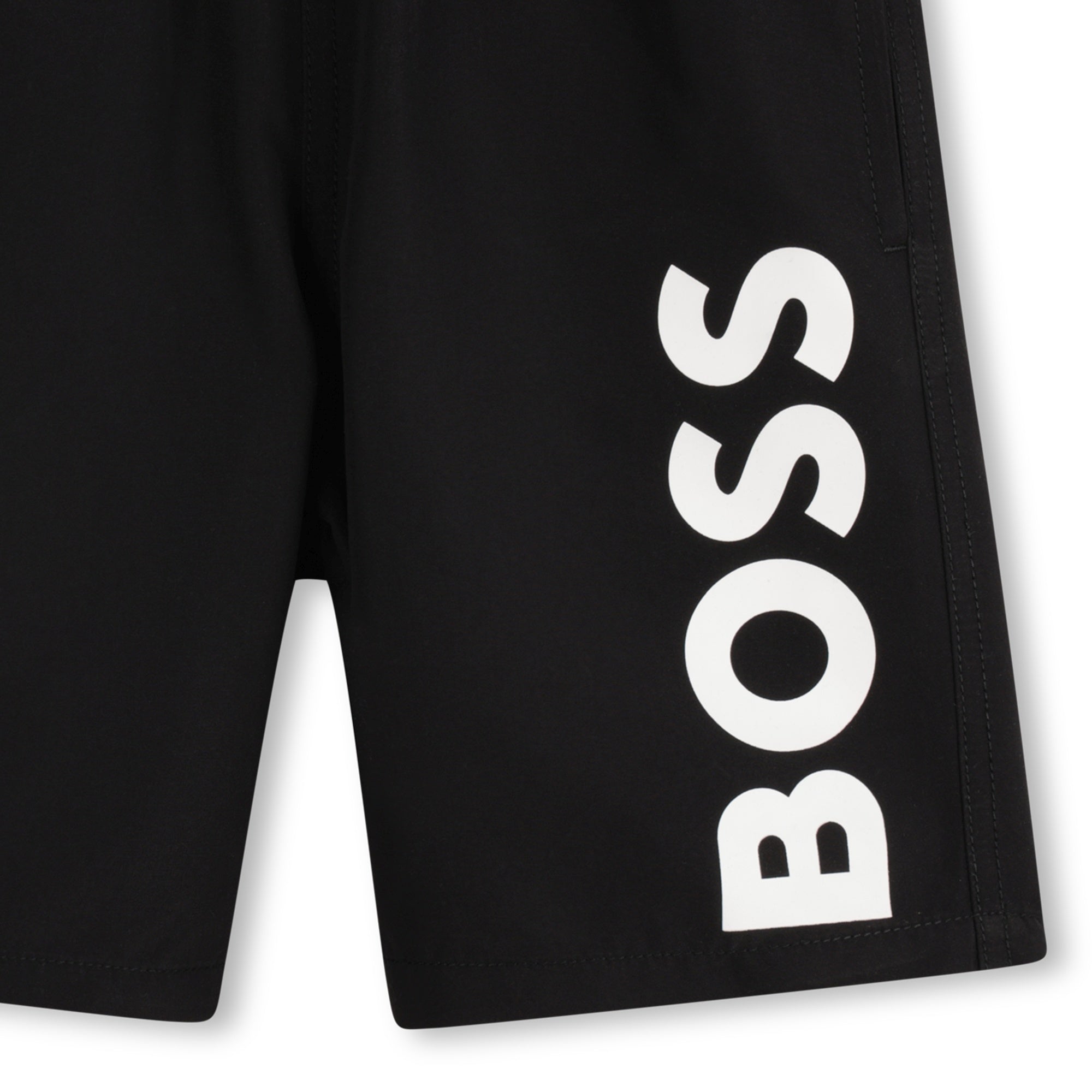 Bermuda Surf Negro Secado Rápido Niño
