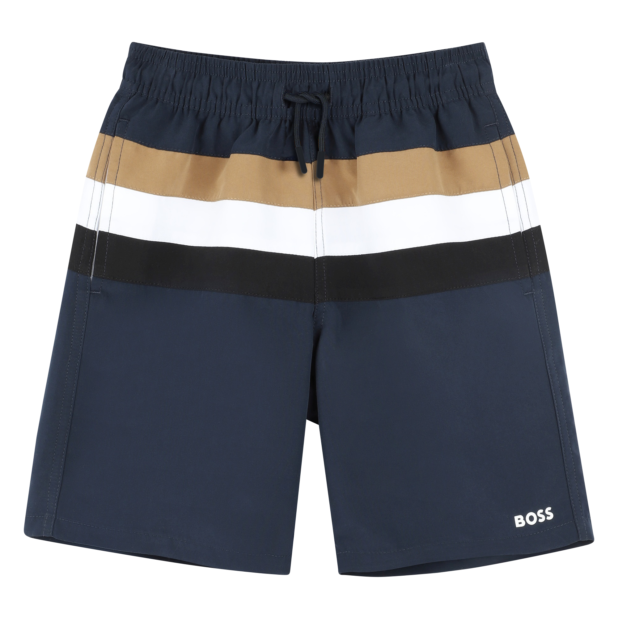 Bermuda Surf Azul Franjas Niño
