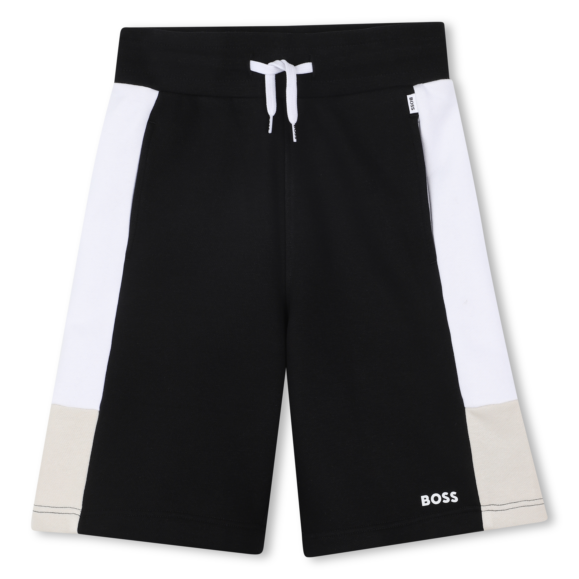 Bermuda Jogging Negra Niño