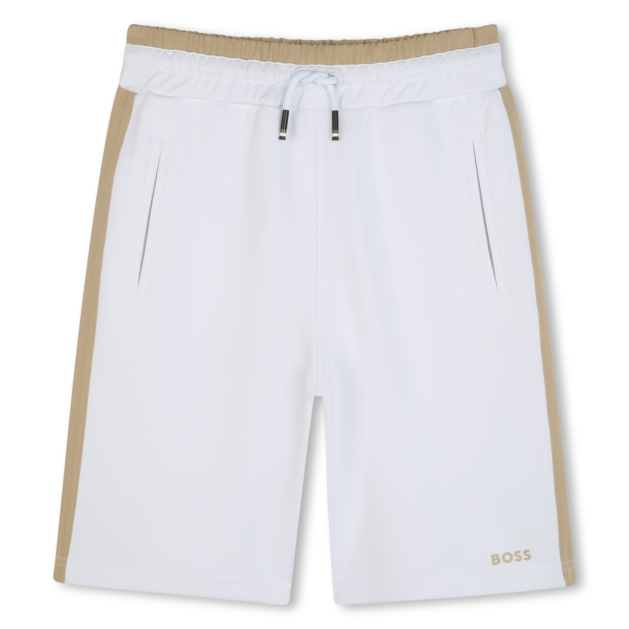 Bermuda Casual Blanco Niño