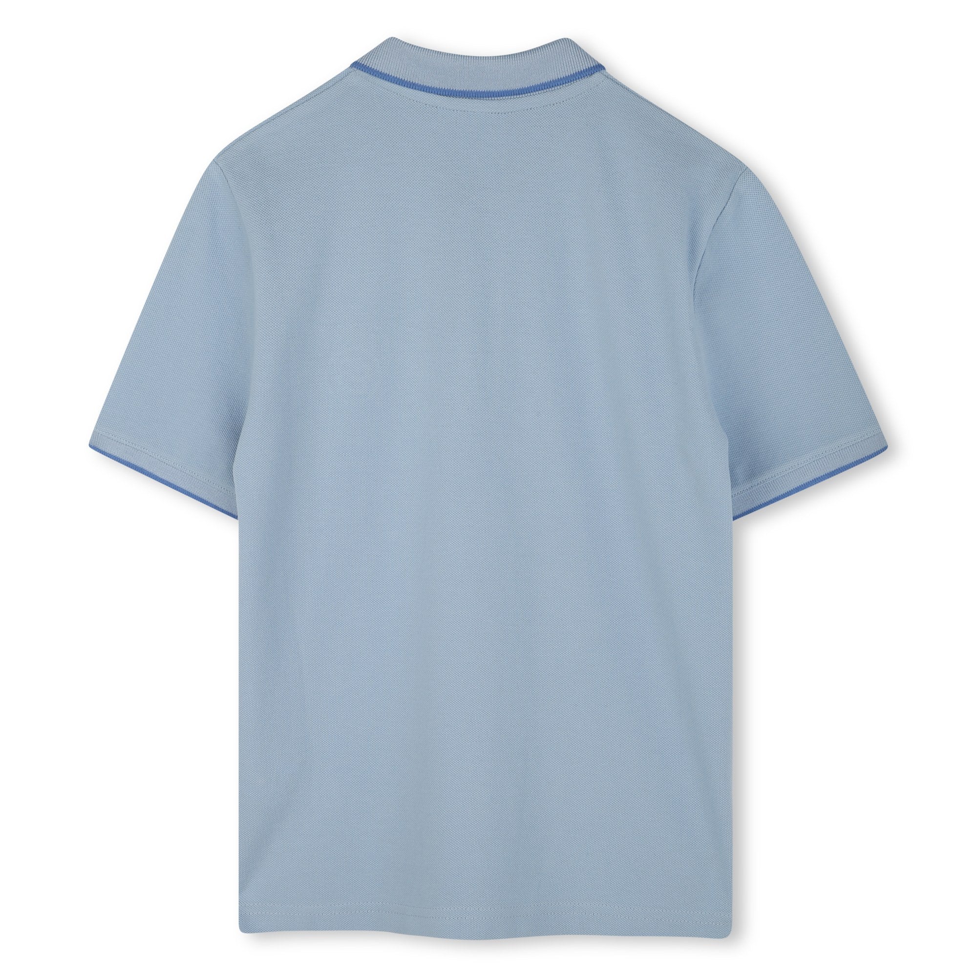 Polo Piqué Algodón Azul Persia Double B Niño