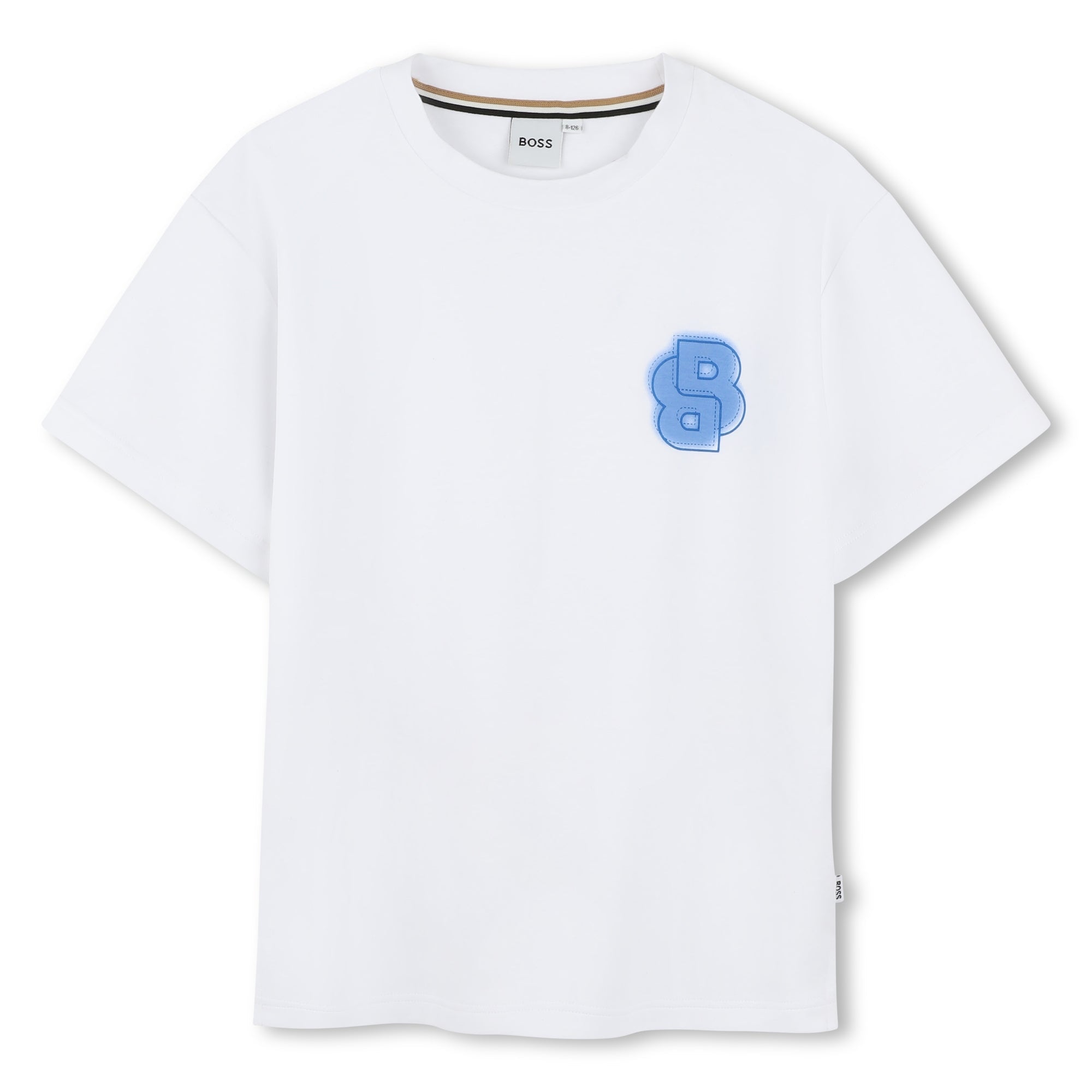 Camiseta Algodón Blanco Double B Niño