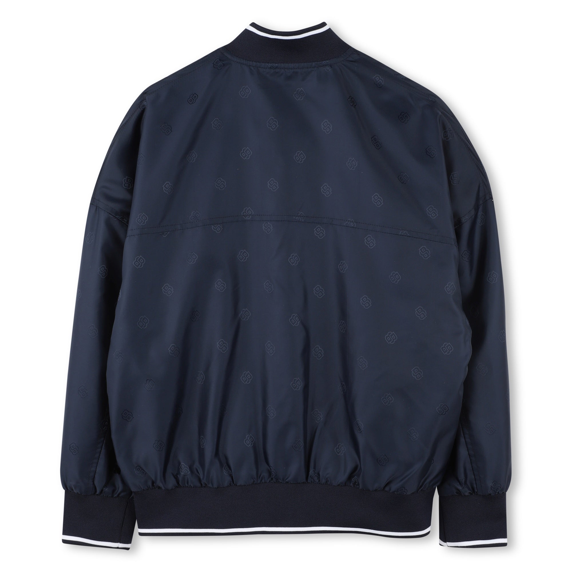 Chaqueta Bomber Azul Jaquard Niño
