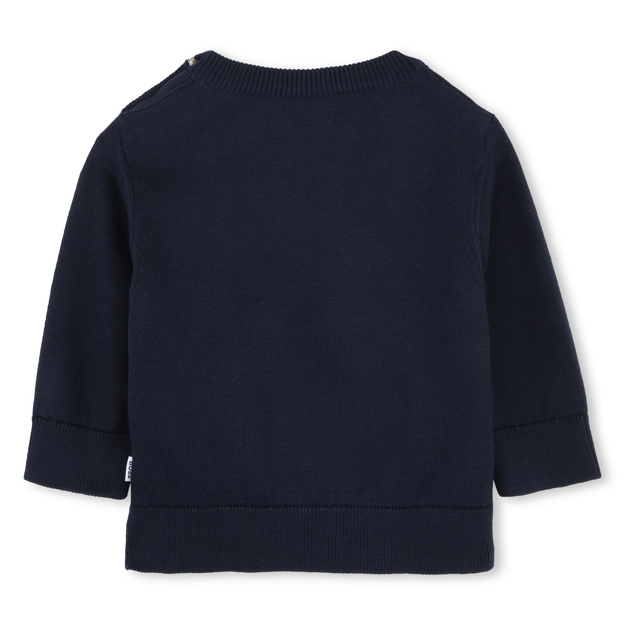 Sweater Tejido Algodón Azul Double B Bebé