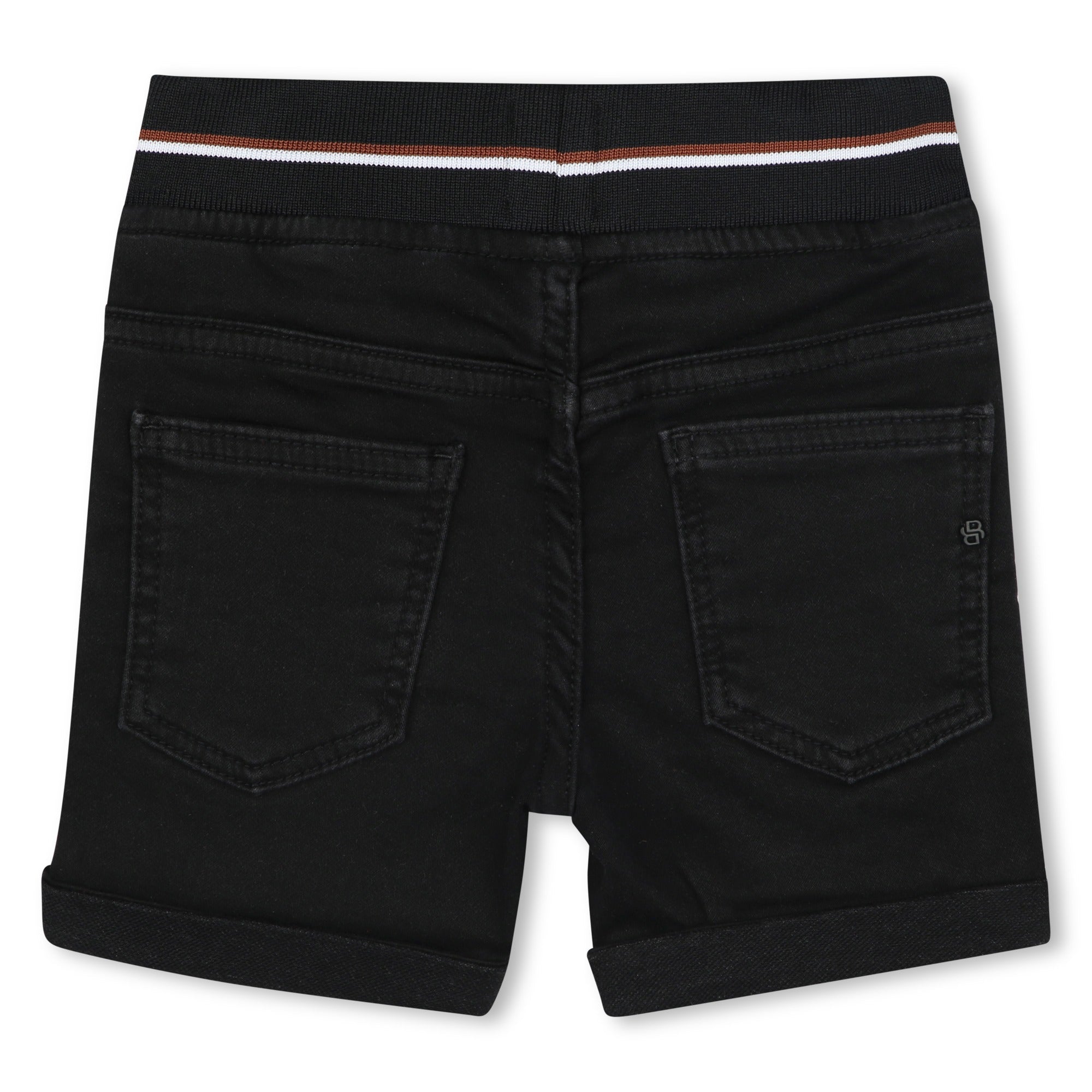 Bermuda Denim Negra Bebé