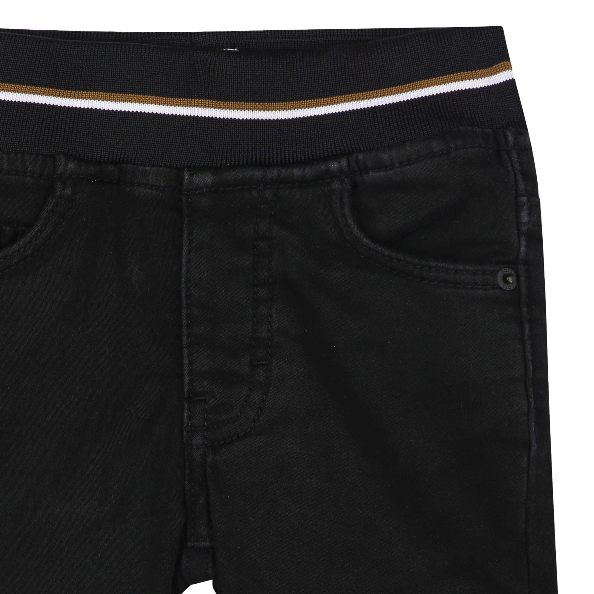 Bermuda Denim Negra Bebé