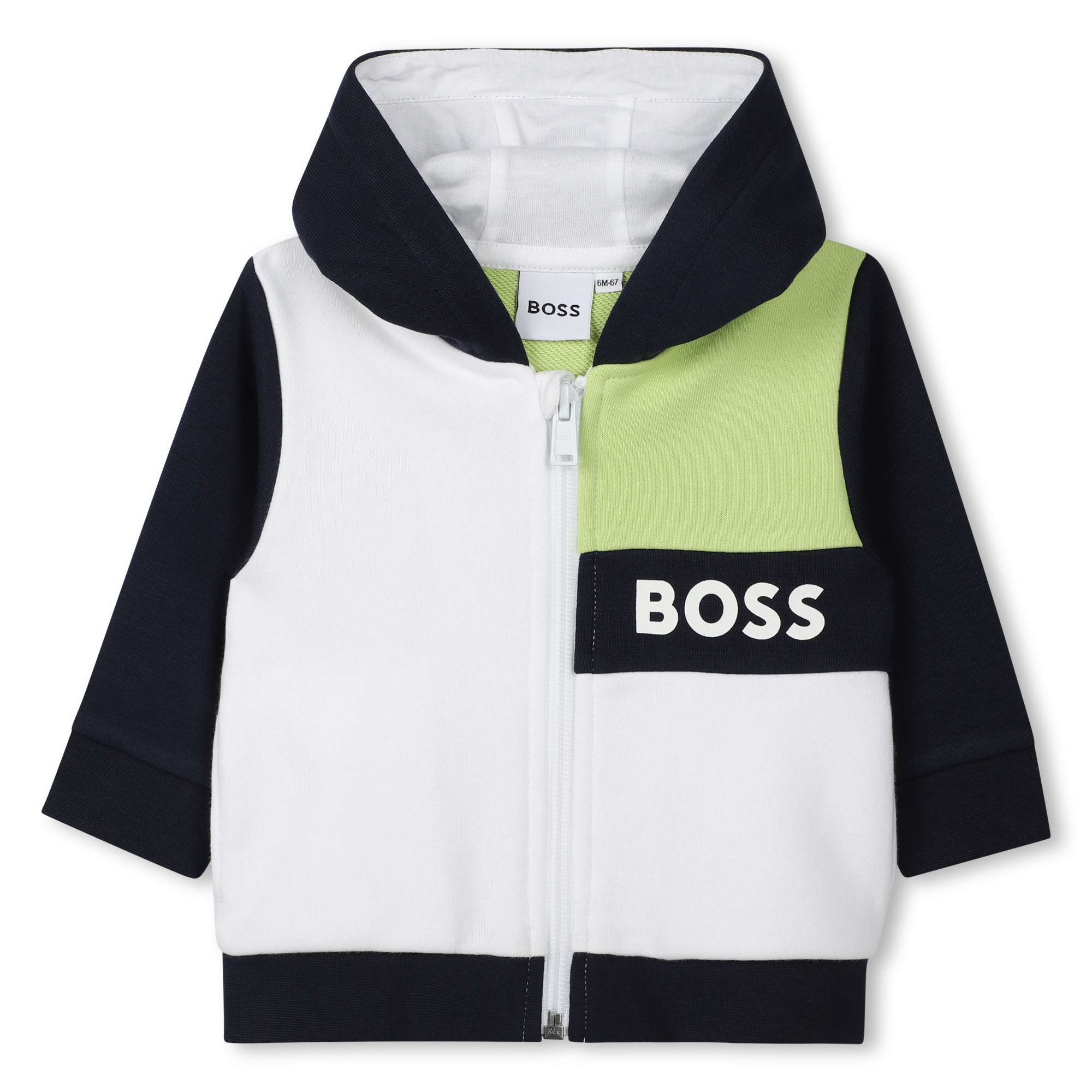 Chaqueta Hooded Deportiva Paneles Bebé