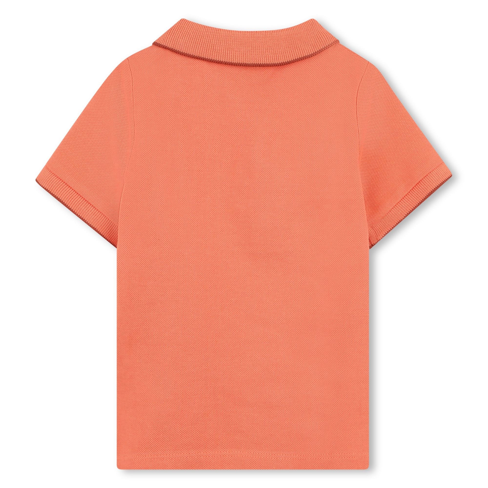 Polo Piqué Algodón Mango Bebé