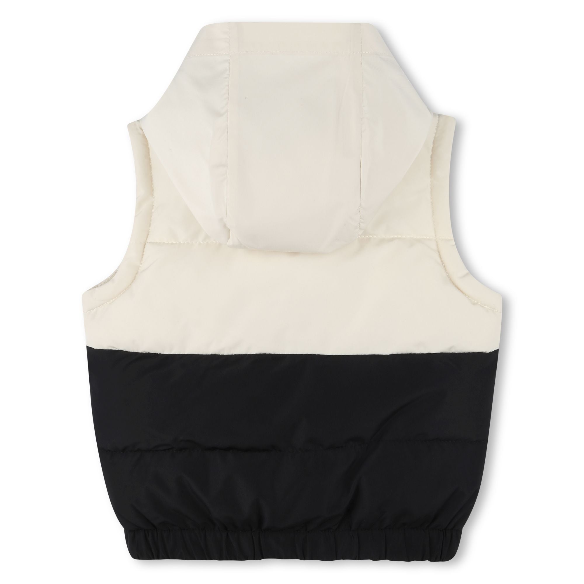 Chaleco Hooded Poliéster Vainilla Paneles Bebé