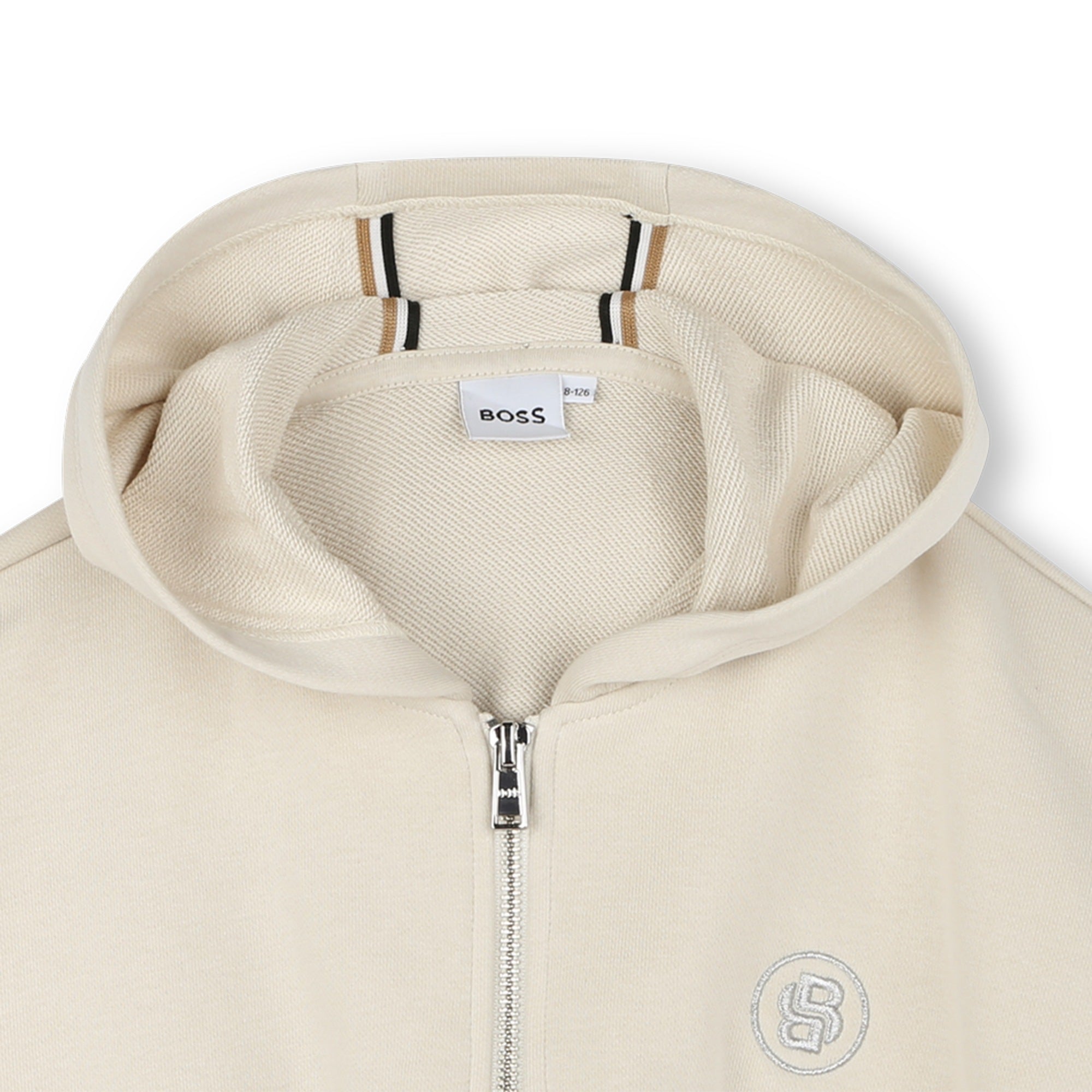Chaqueta Hooded Casual Vainilla Niña