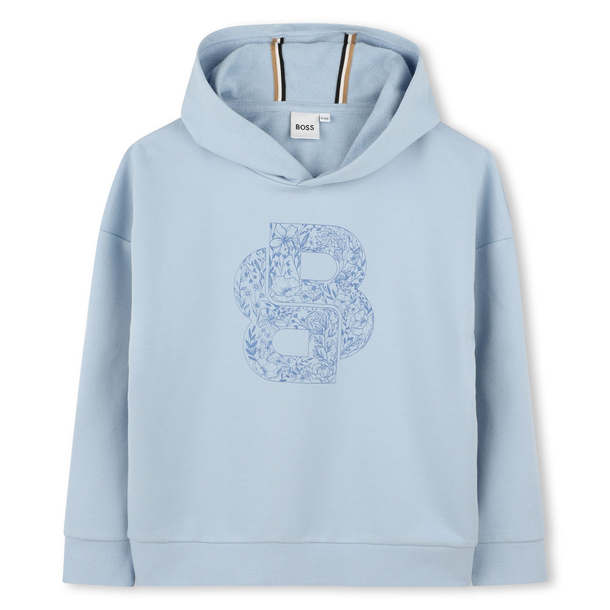 buzo Hooded Azul Persa Niña