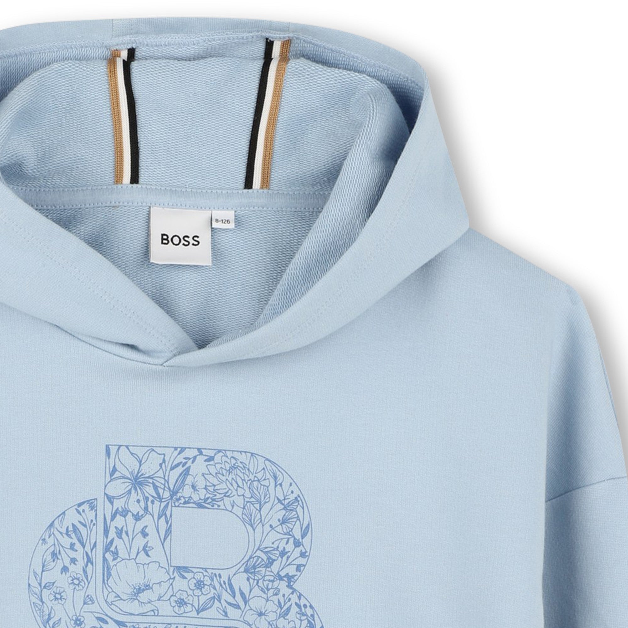 buzo Hooded Azul Persa Niña