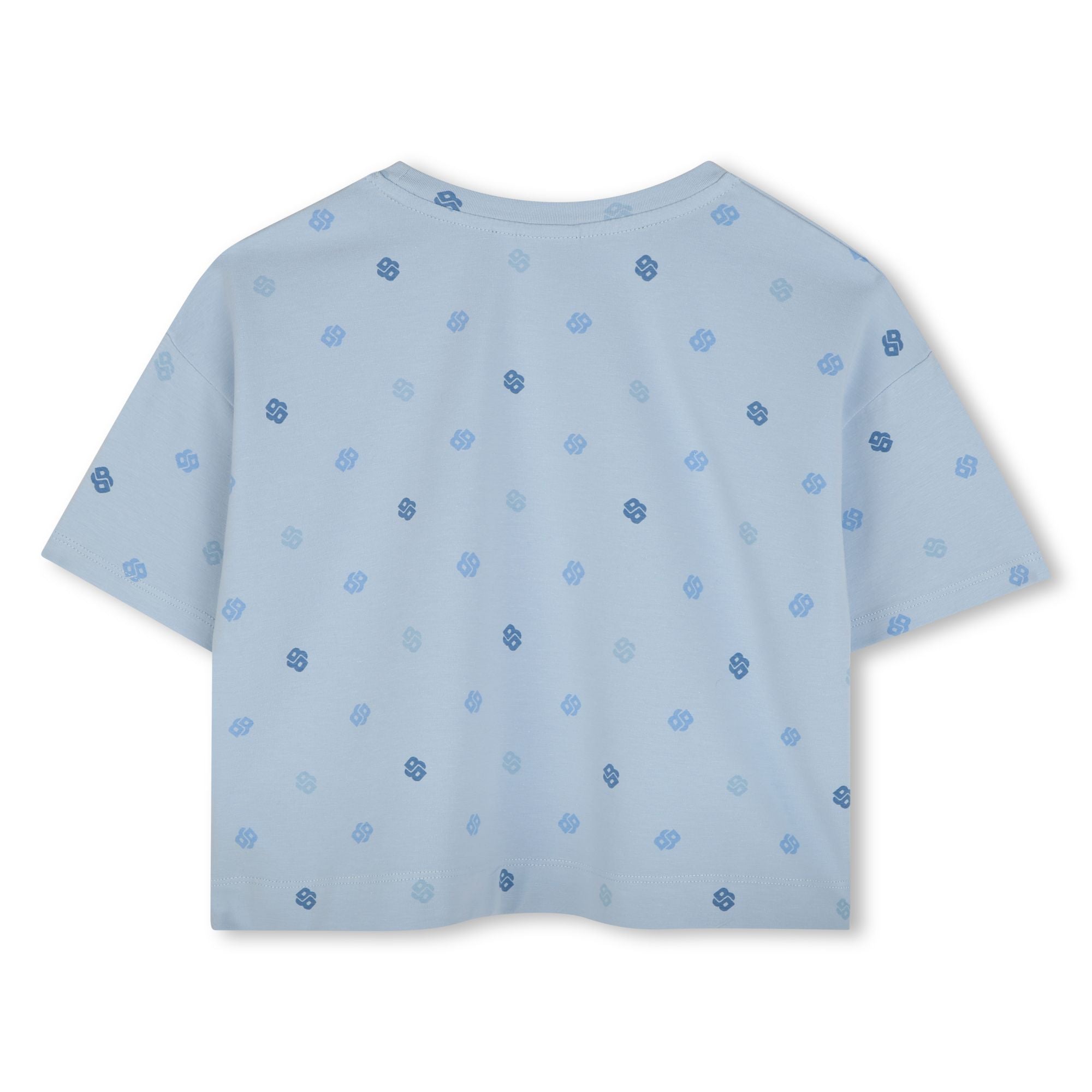 Camiseta Azul Persia Algodón Double B Niña