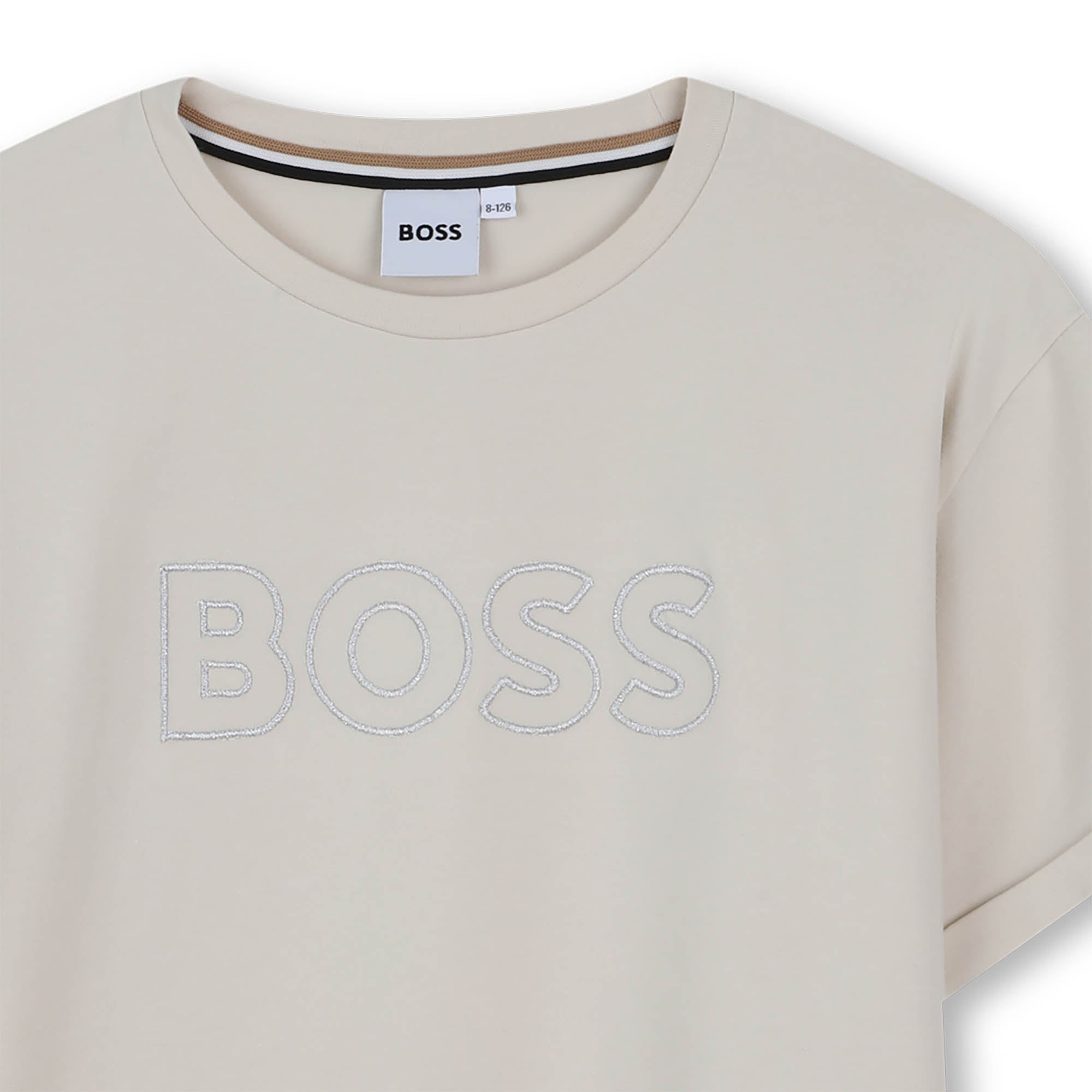 Camiseta Vainilla Algodón Niña