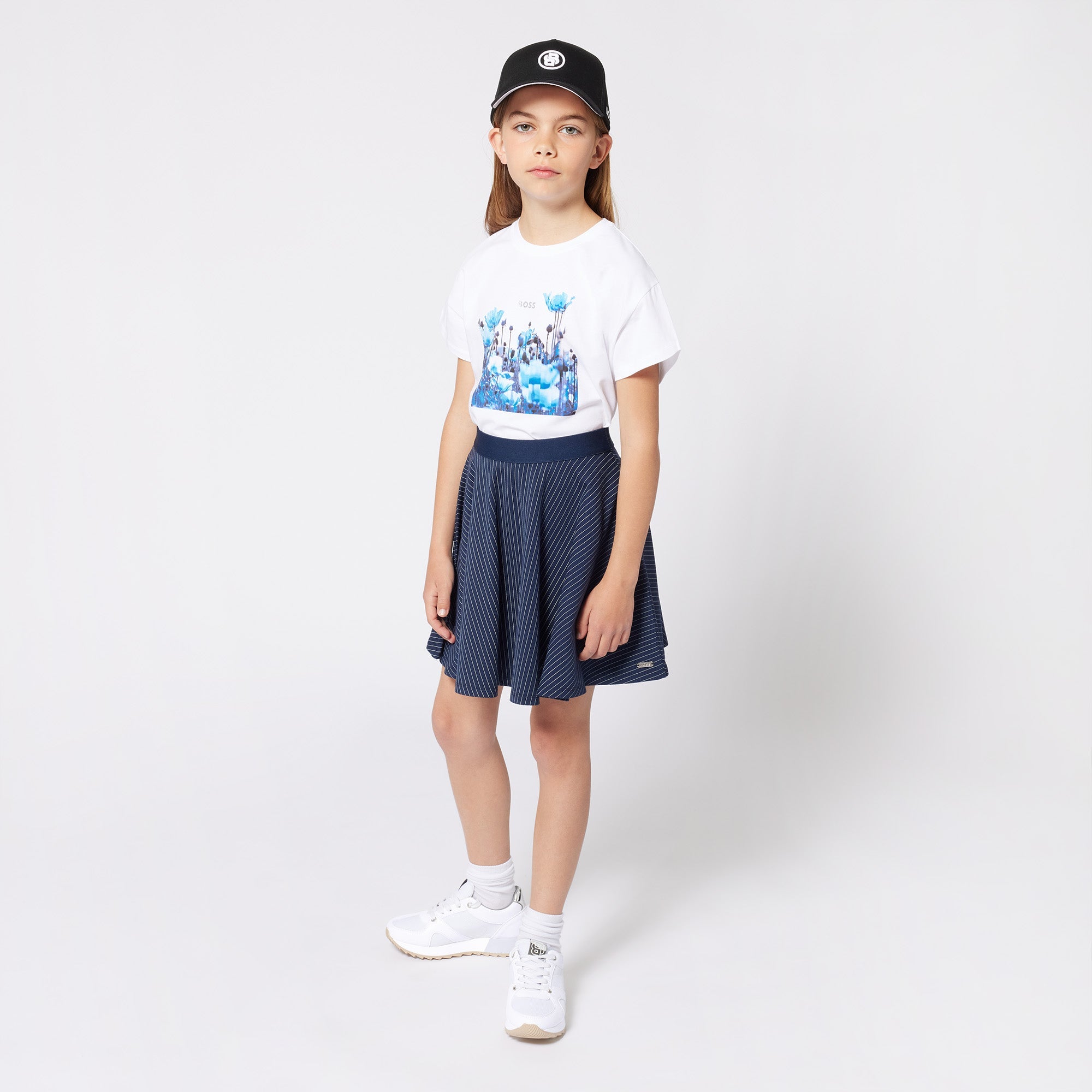 Camiseta Ilustración Fantasía Blanca Niña