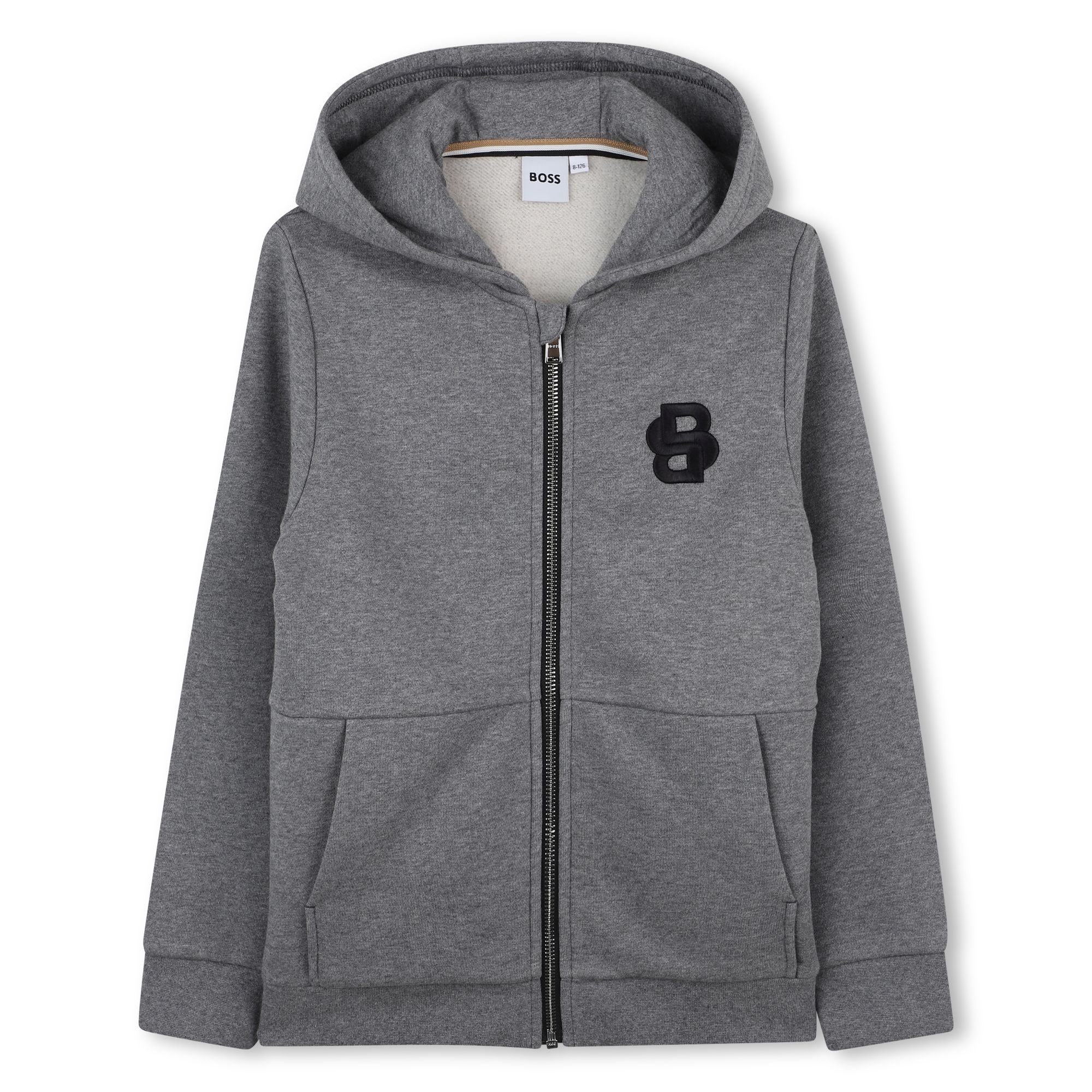 Cardigan Gris Chiné Double B