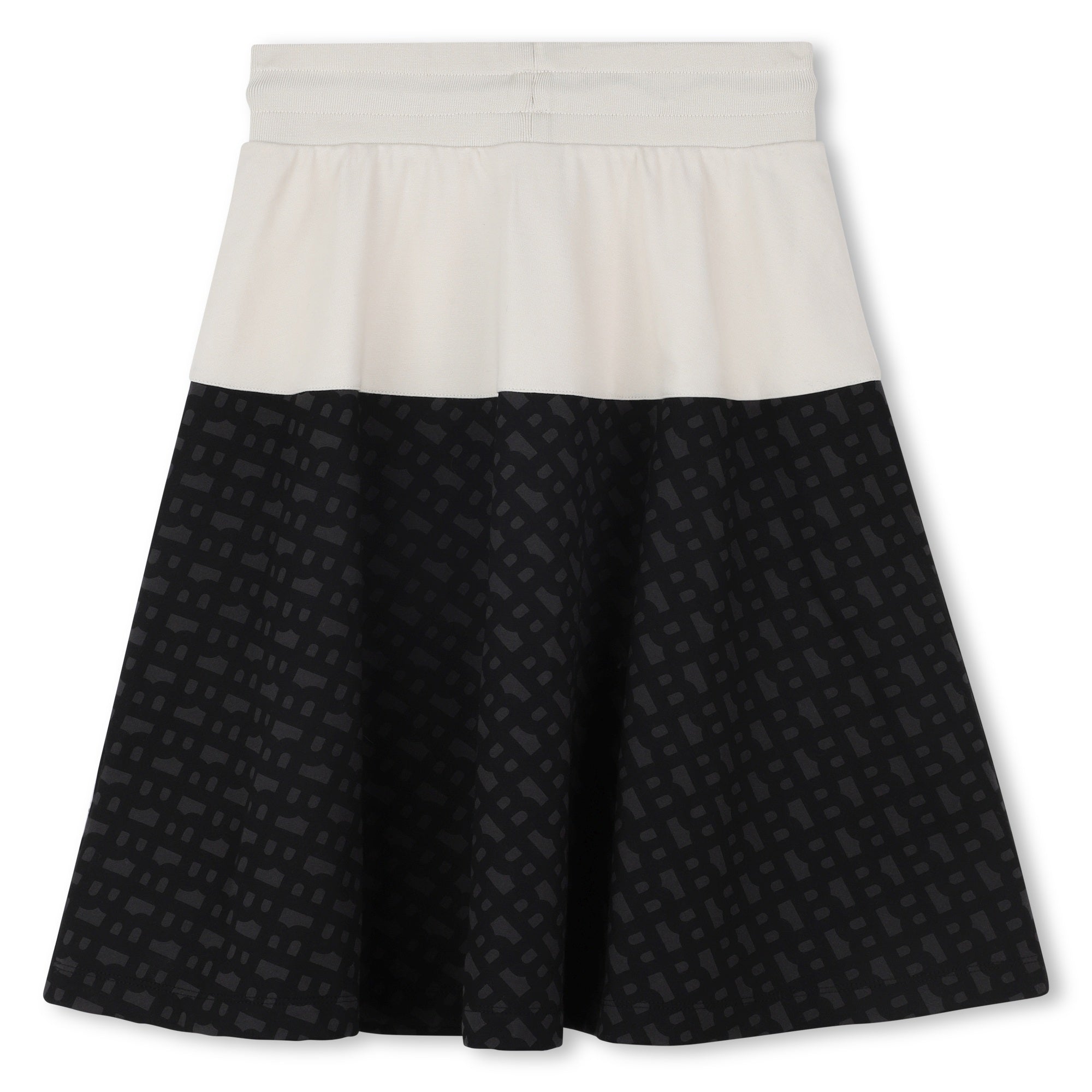 Falda Midi Monograma Golden Touch