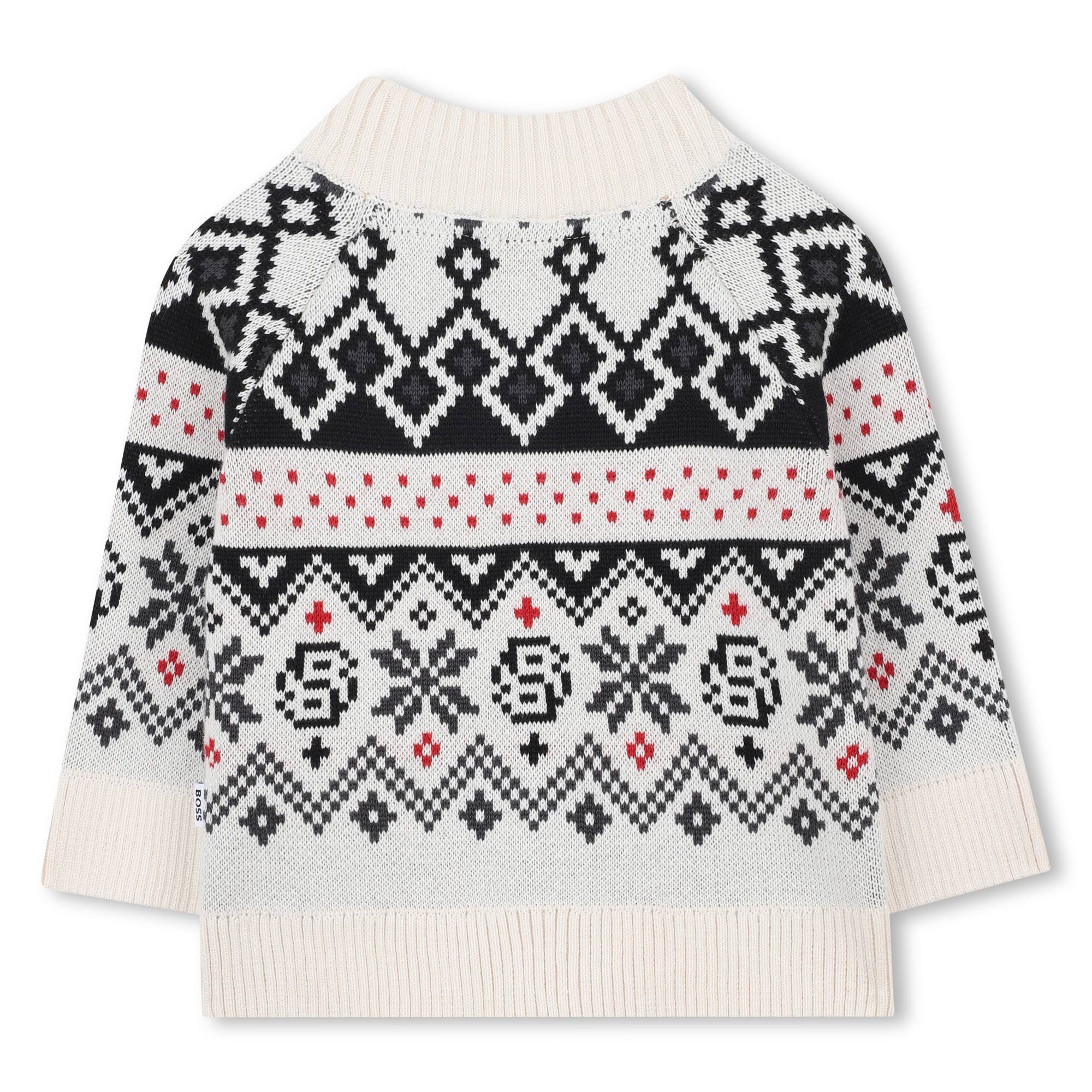 Sweater Tejido Jacqard Invernal