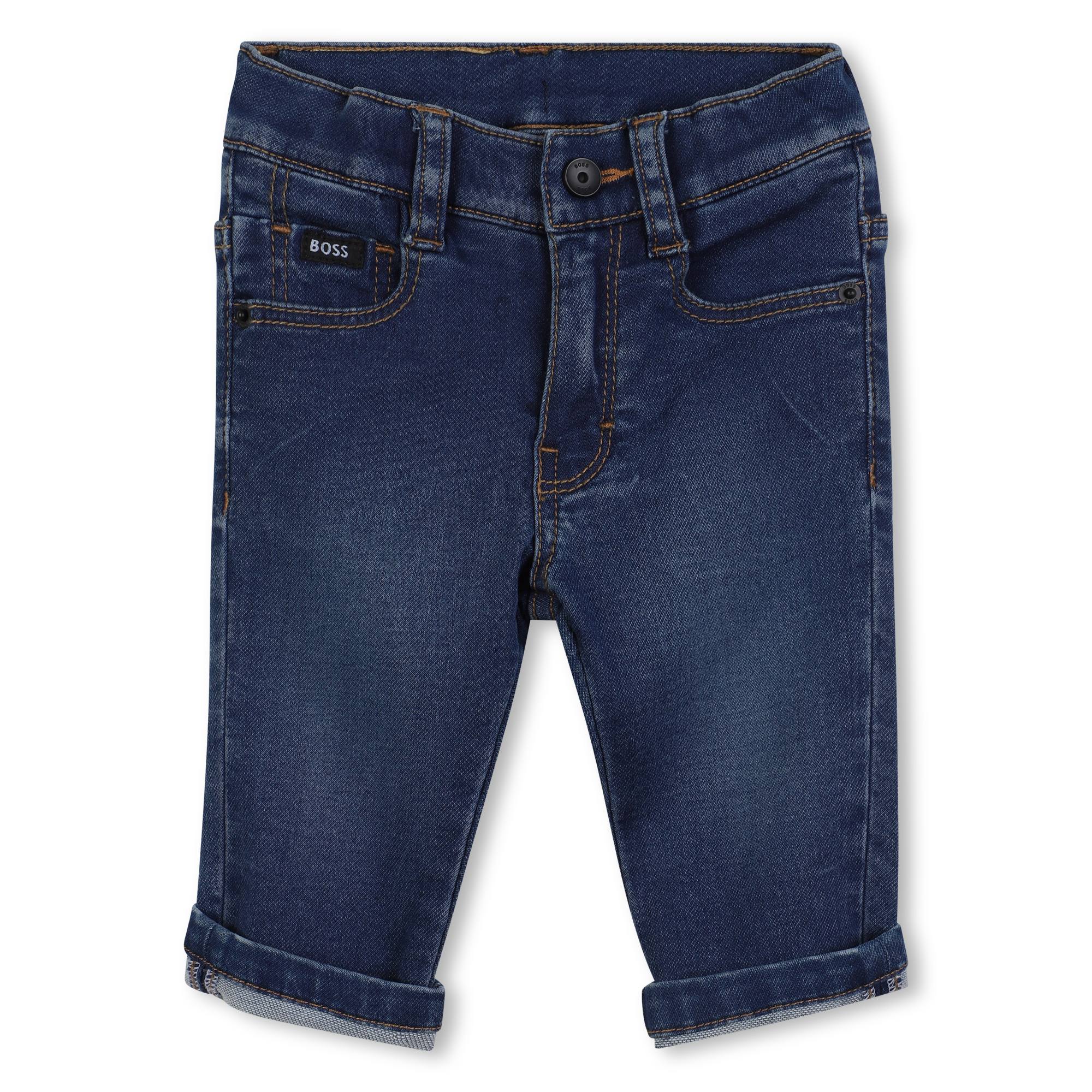 Jeans Denim Cintura Elástica