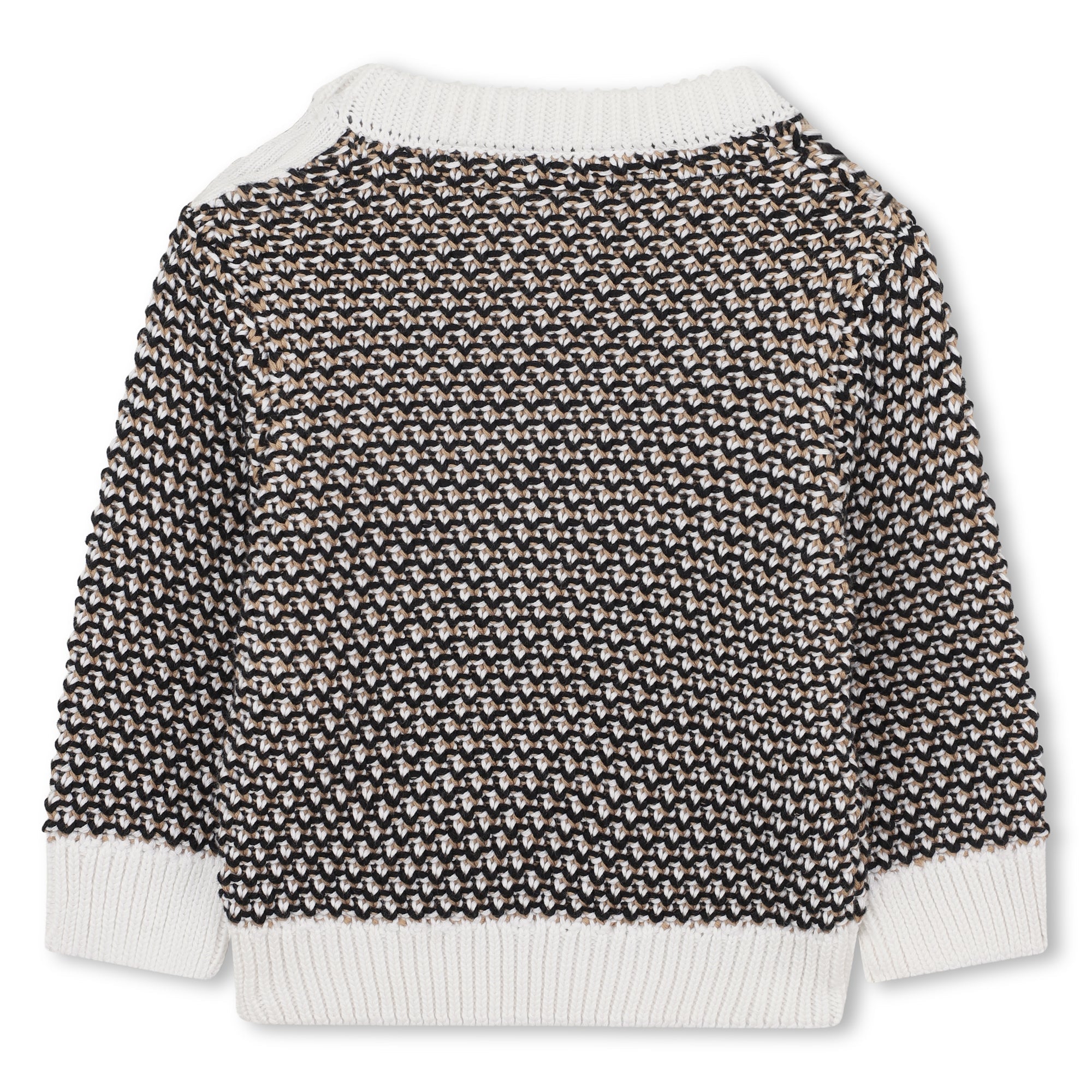 Sweater Tricolor Icónico Doble B