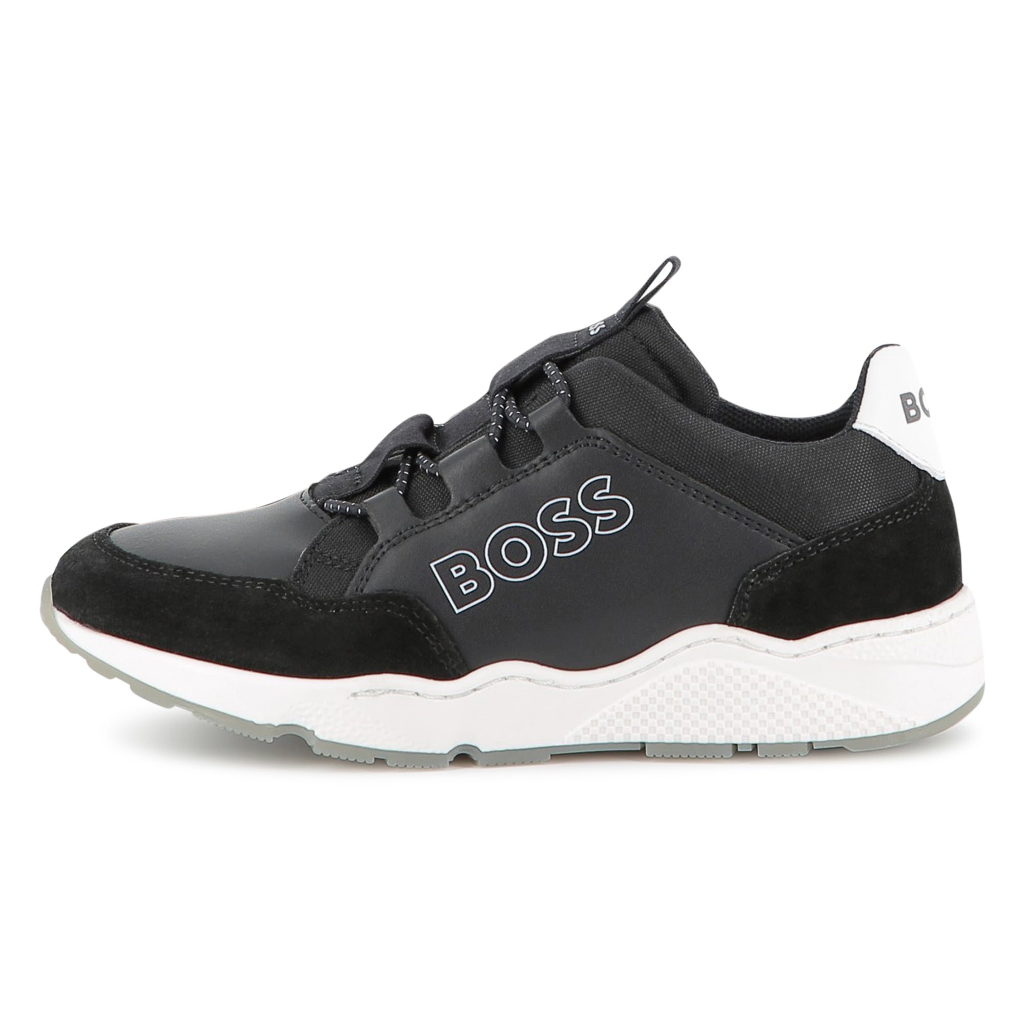 Sneakers Cierre Elástico Negro