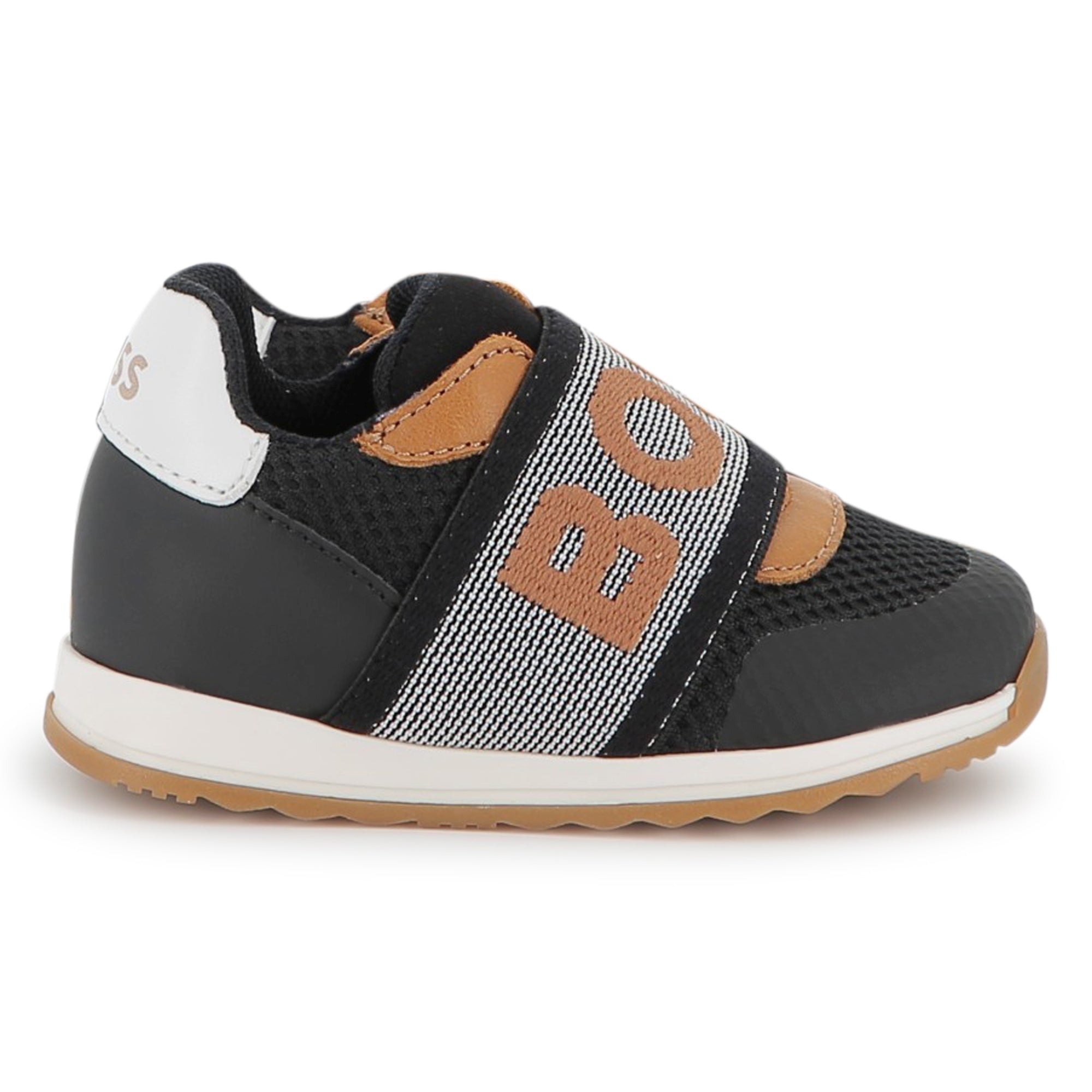 Sneakers Deportivas Elástico Negro