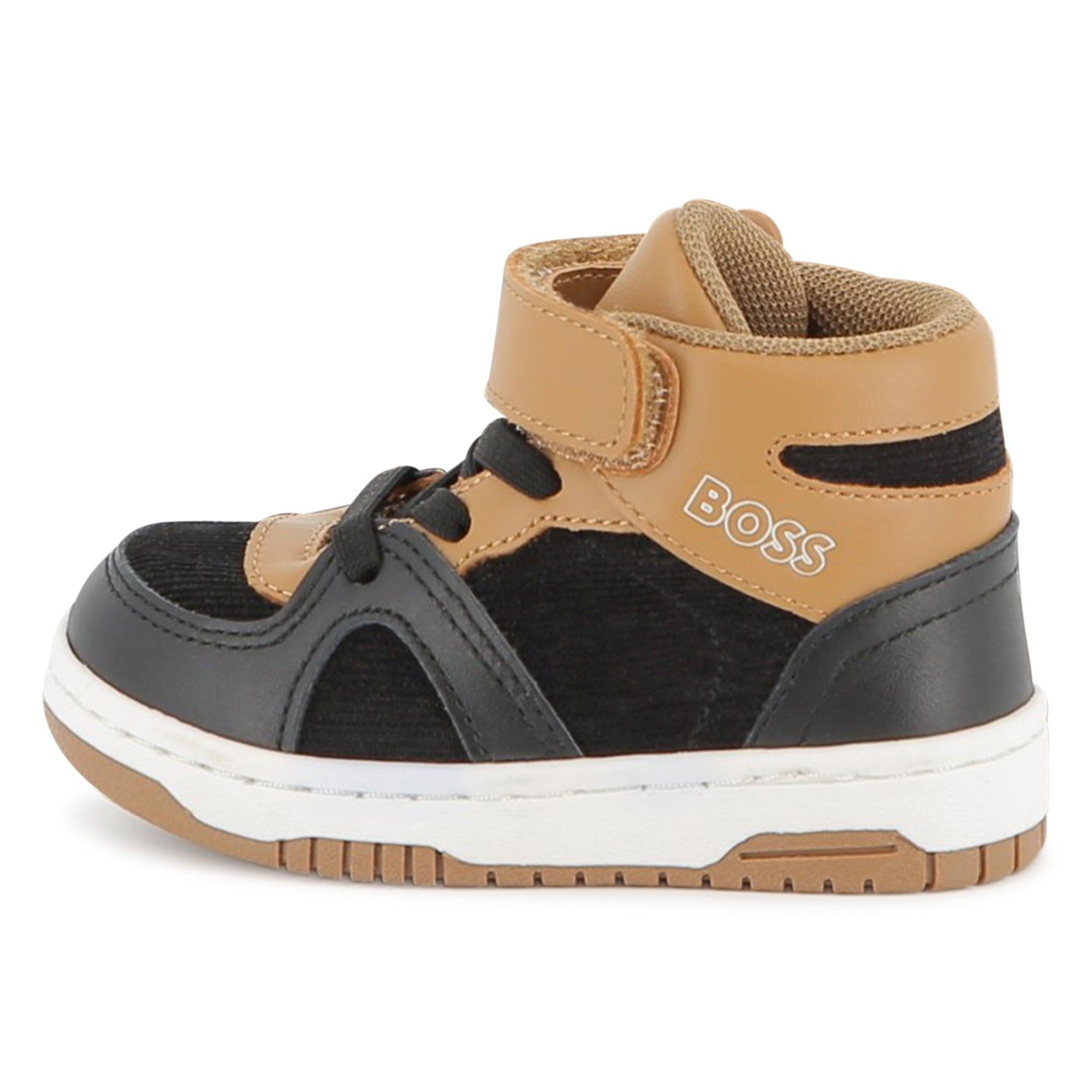 Sneakers Tipo Bota Camel