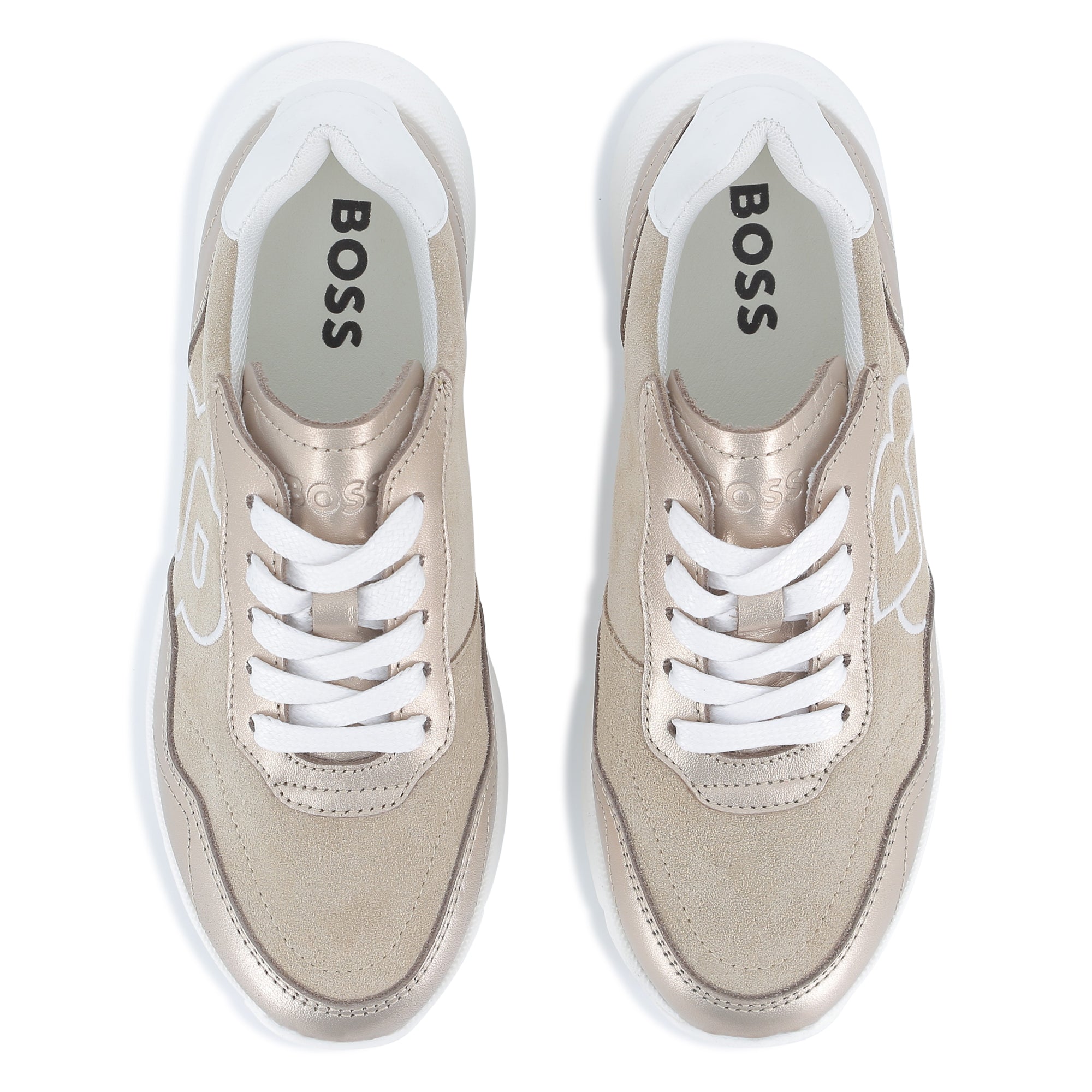 Sneakers Double B Metalizados