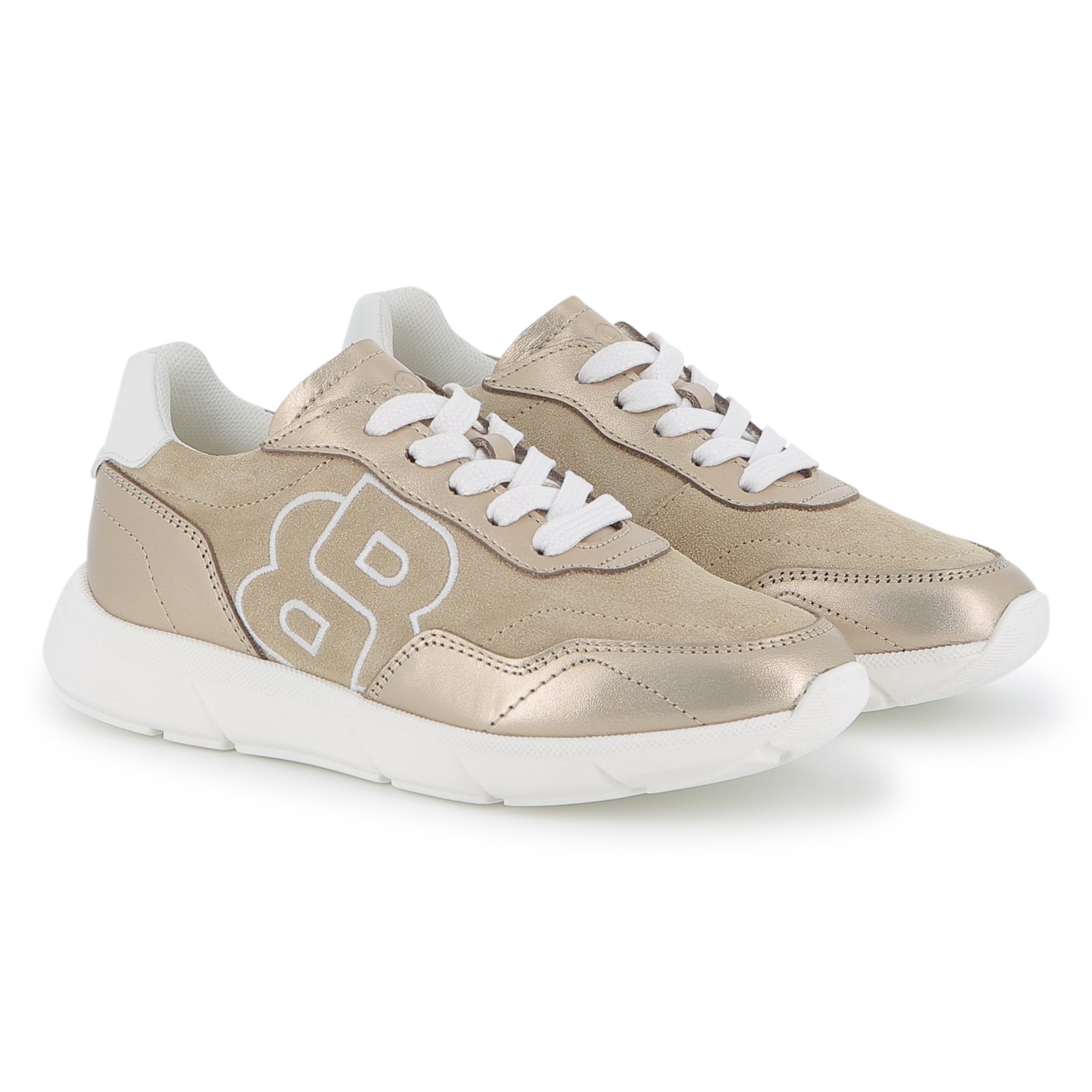 Sneakers Double B Metalizados