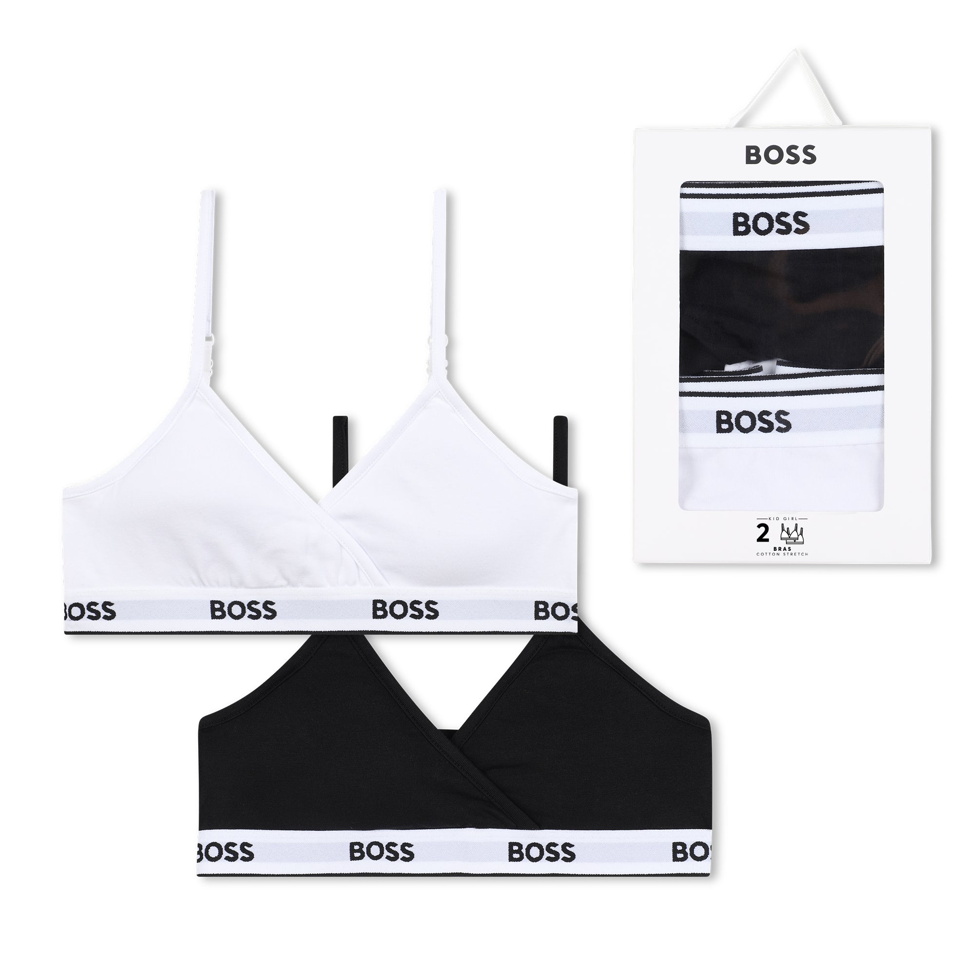 Pack 2 Bralletes Negro | Blanco