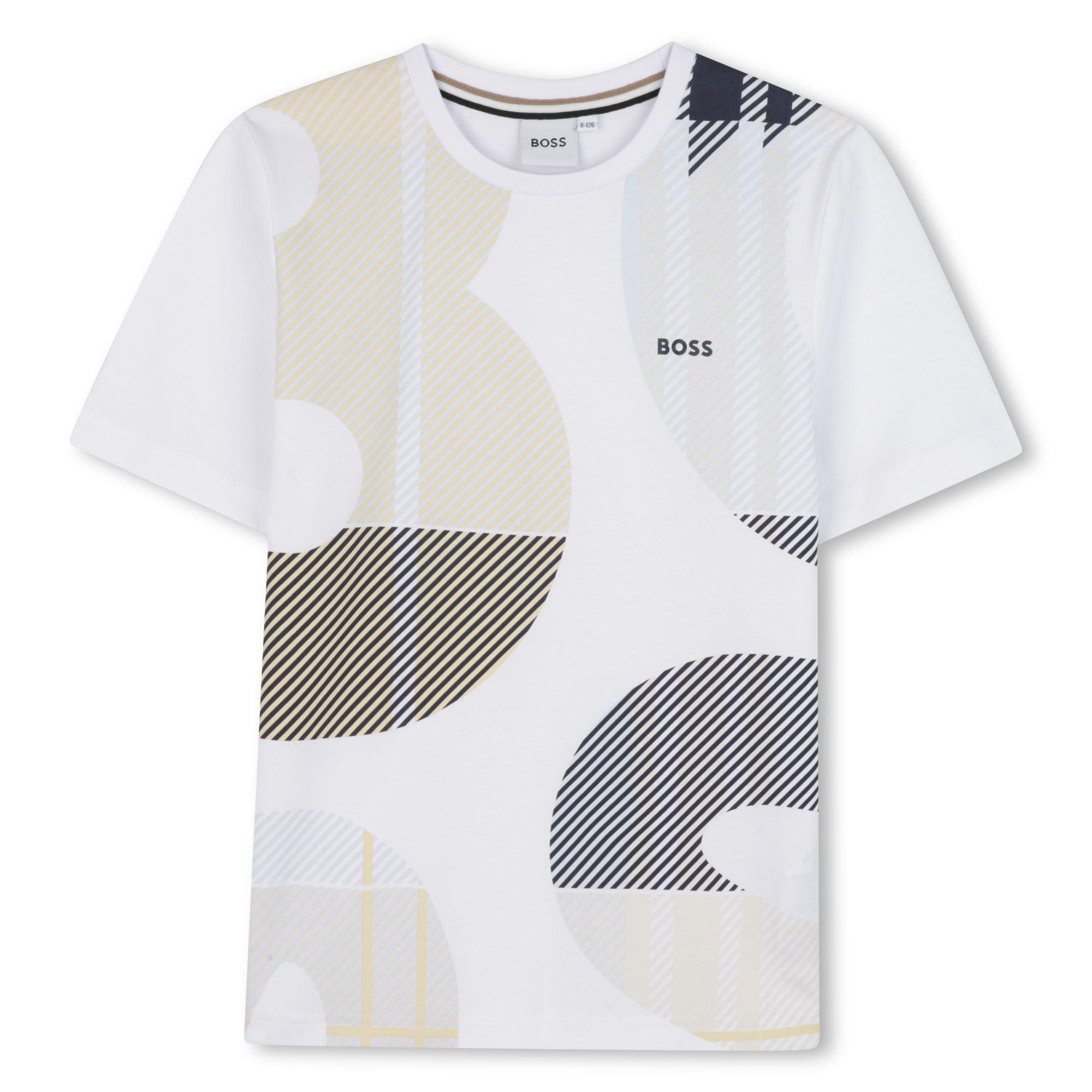 Camiseta Blanca Logo Integral All Over
