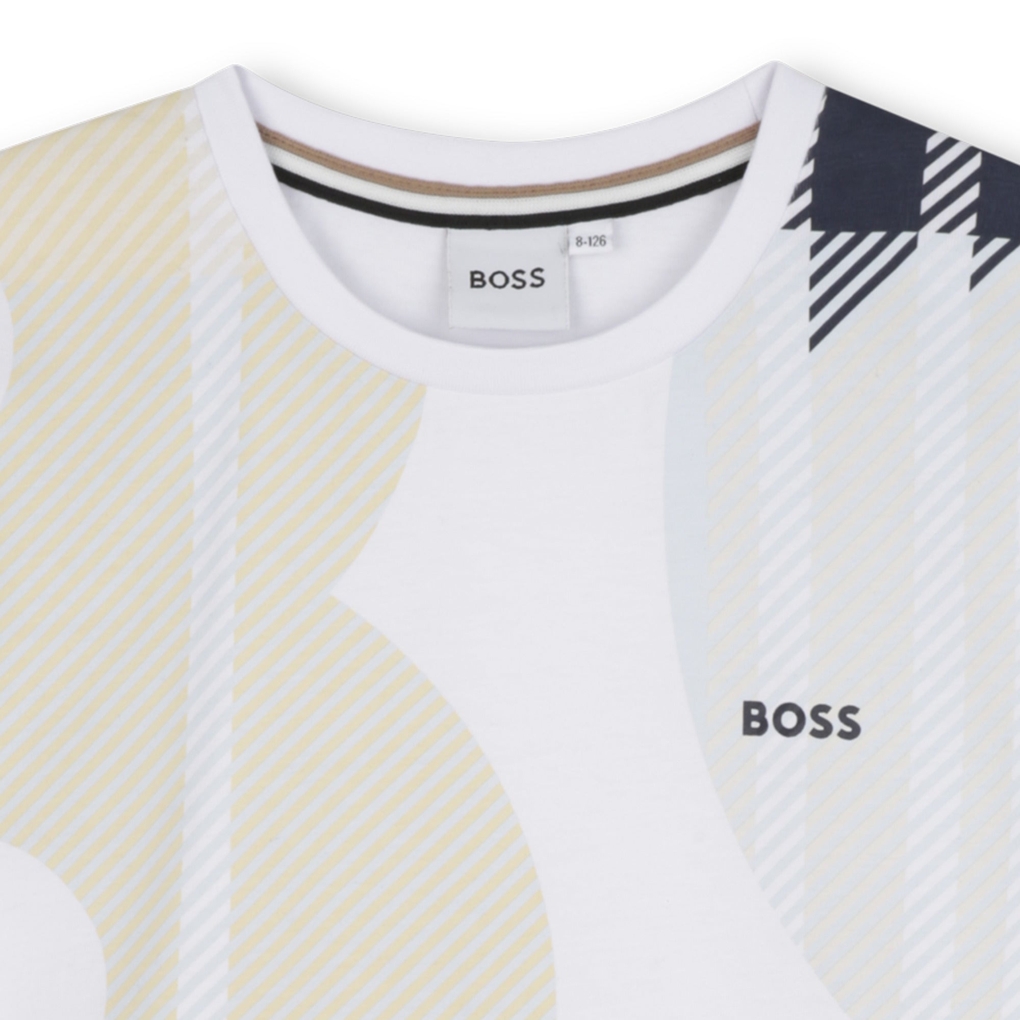 Camiseta Blanca Logo Integral All Over