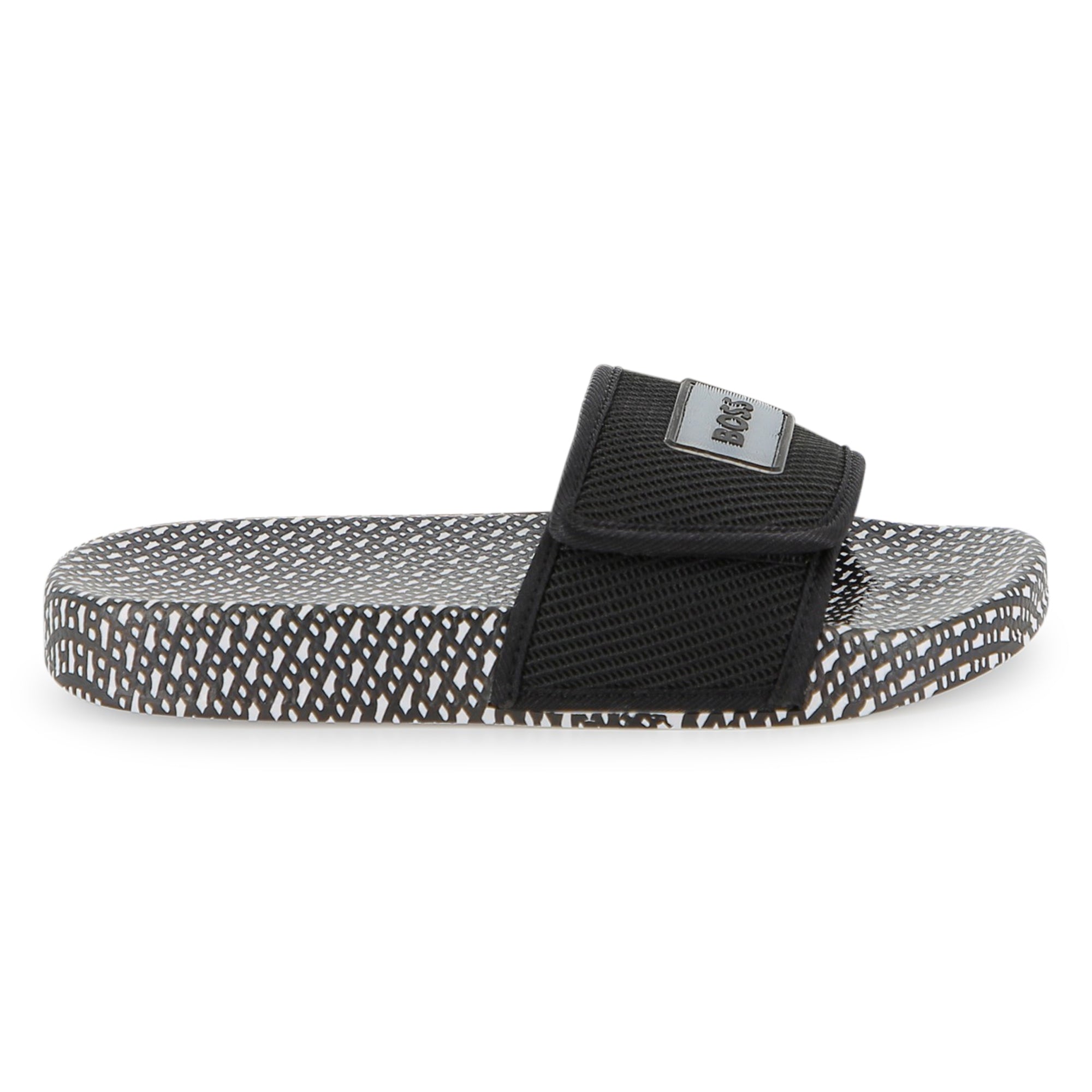 Chanclas Slide Monograma Negras