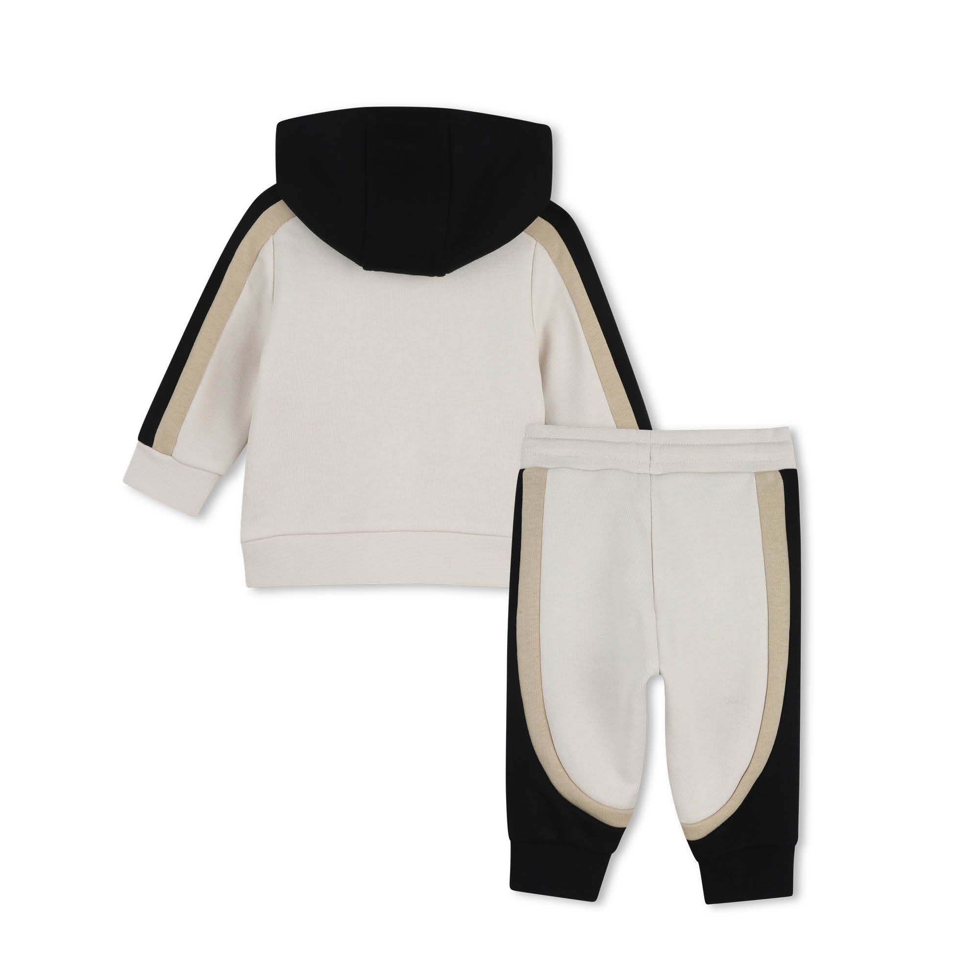 Set Cardigan Hooded & Joggers Vainilla