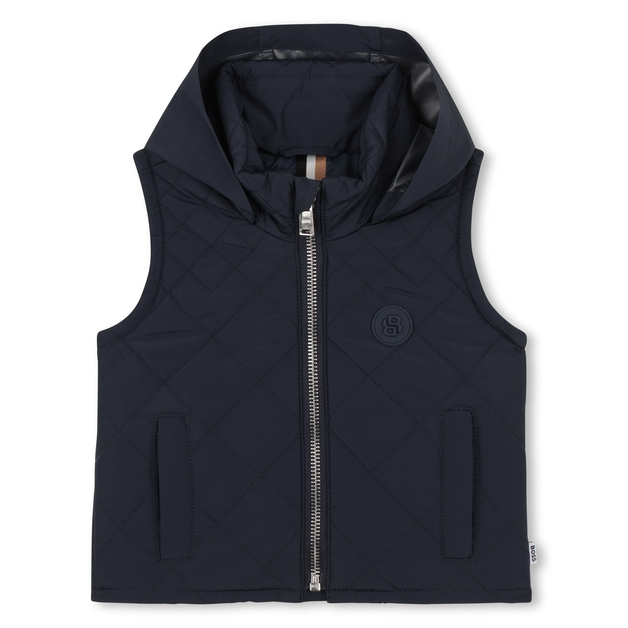 Chaleco Acolchado Hooded Azul