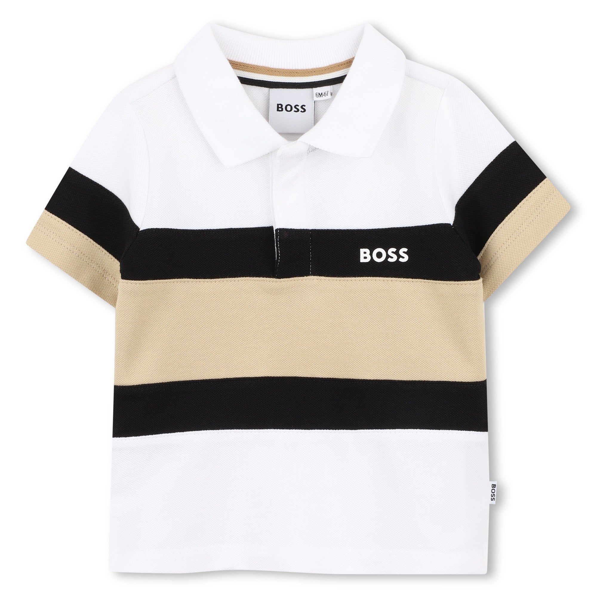 Polo Piqué Rayas Icónicas