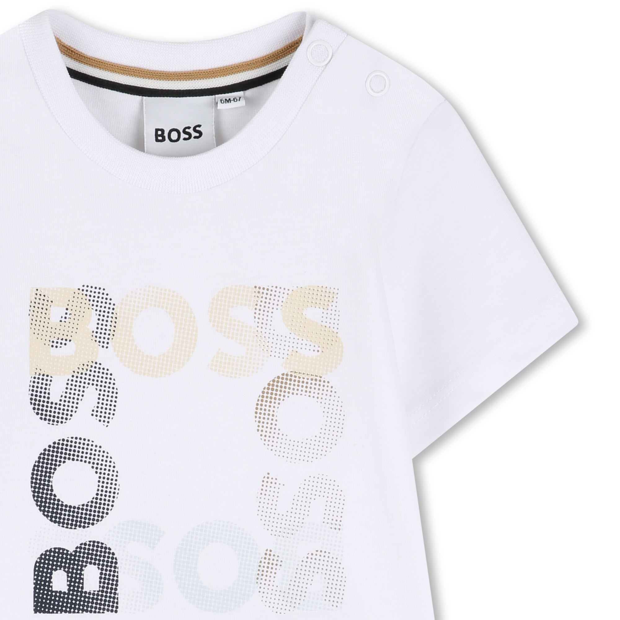 Camiseta Blanco Modern Graphic Blanca