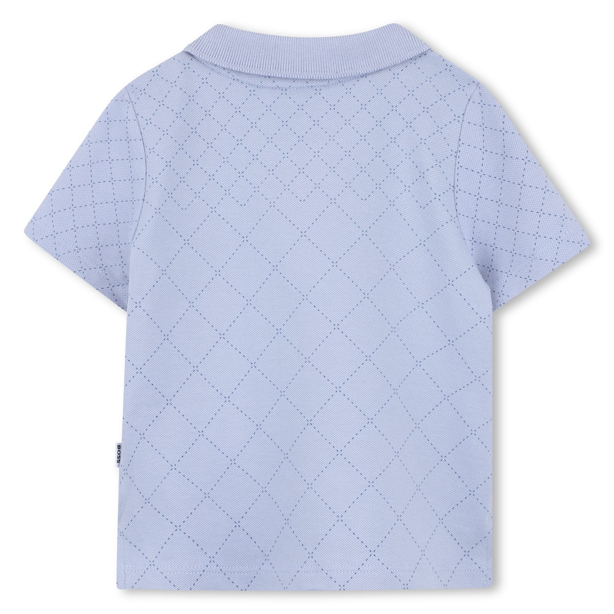 Polo Piqué Efecto Acolchado Double B Peltre