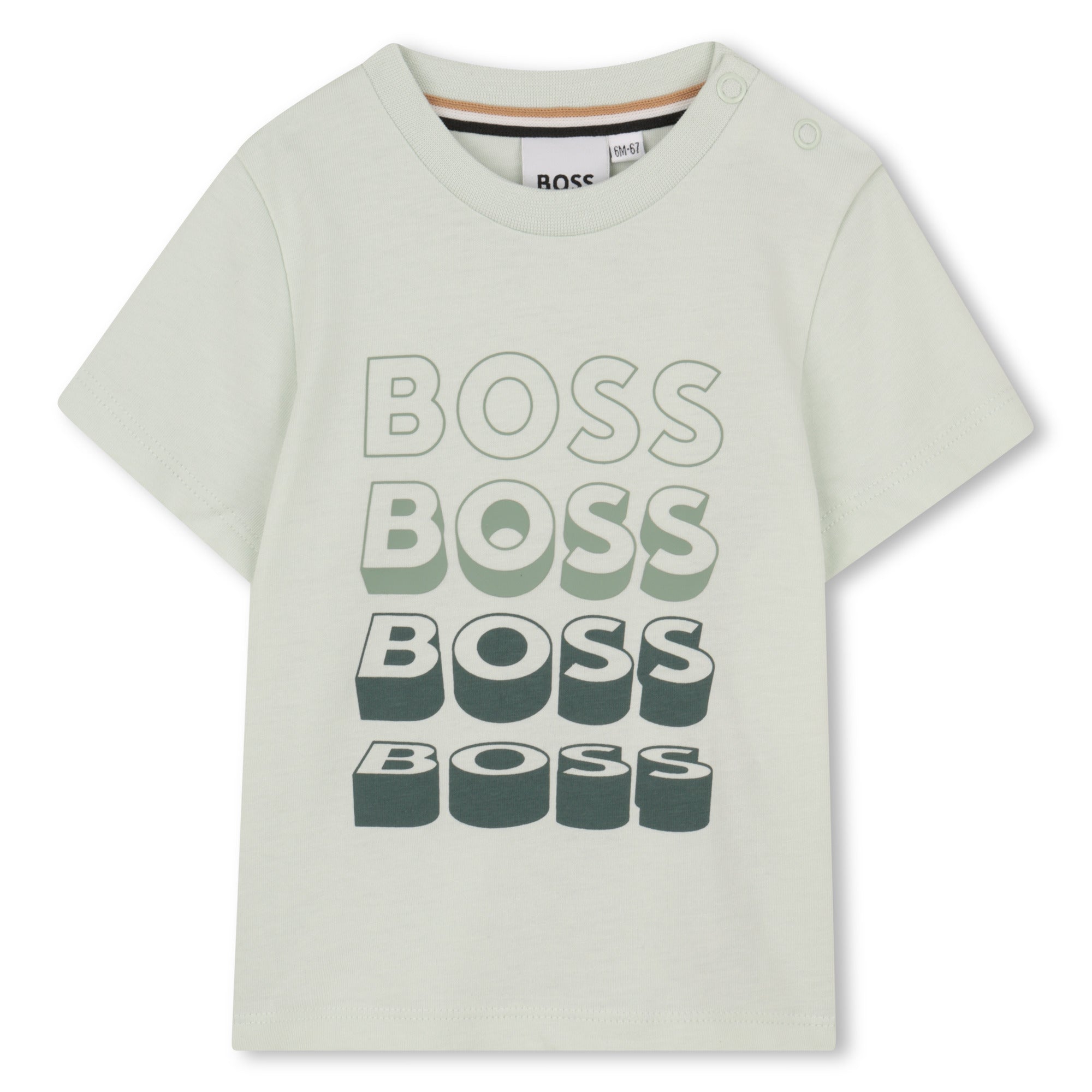 Camiseta Triple Logo Verde