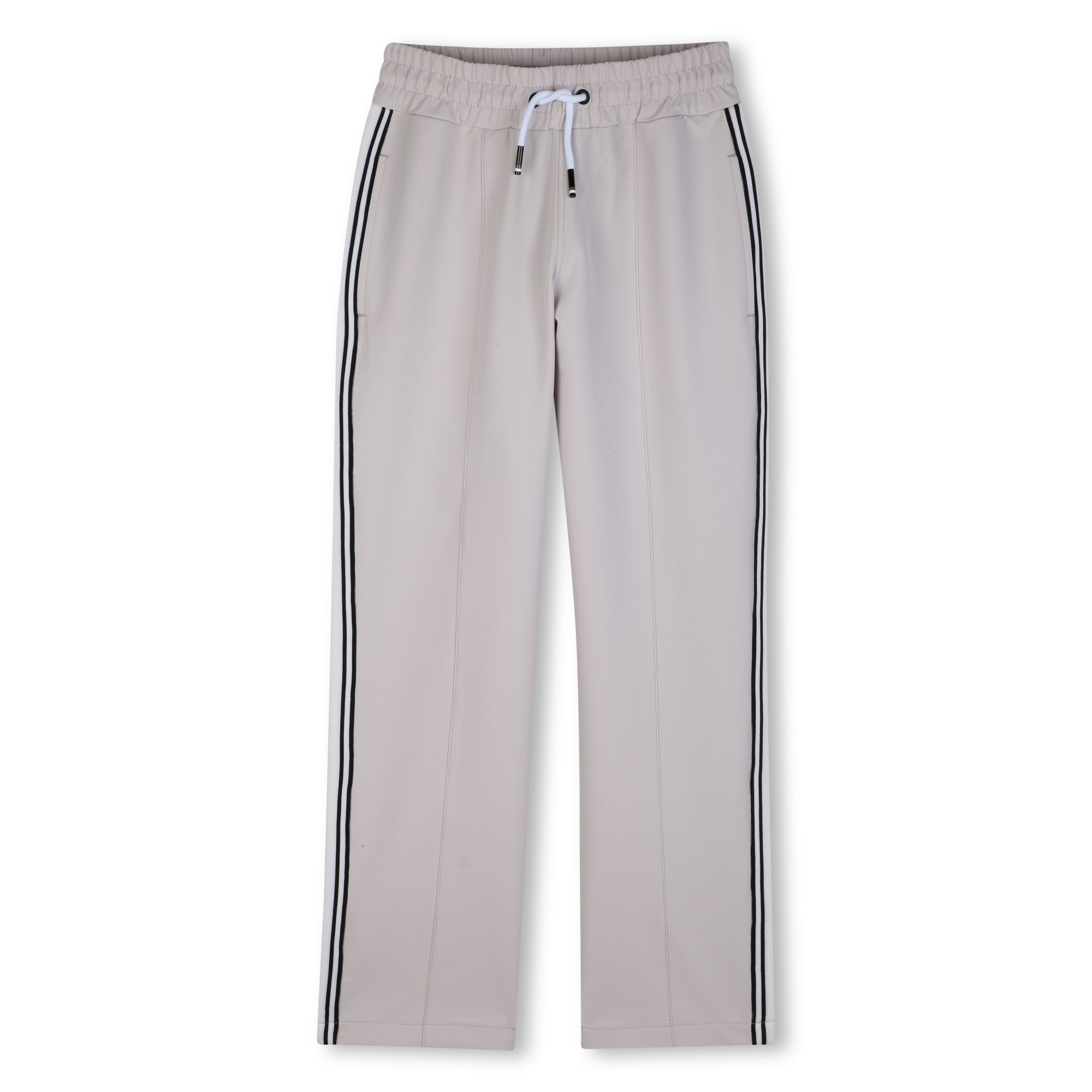 Joggers Franjas Laterales Ivory