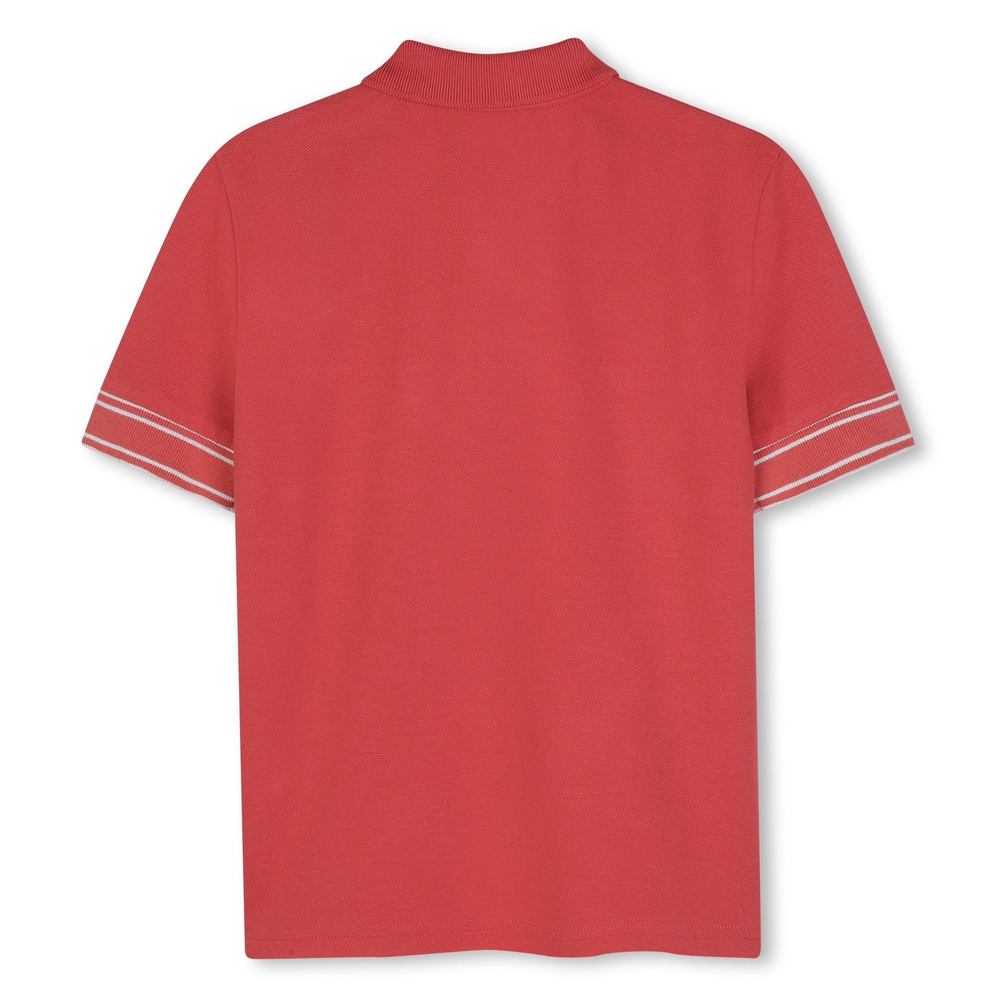 Polo Piqué Combinado Rosé