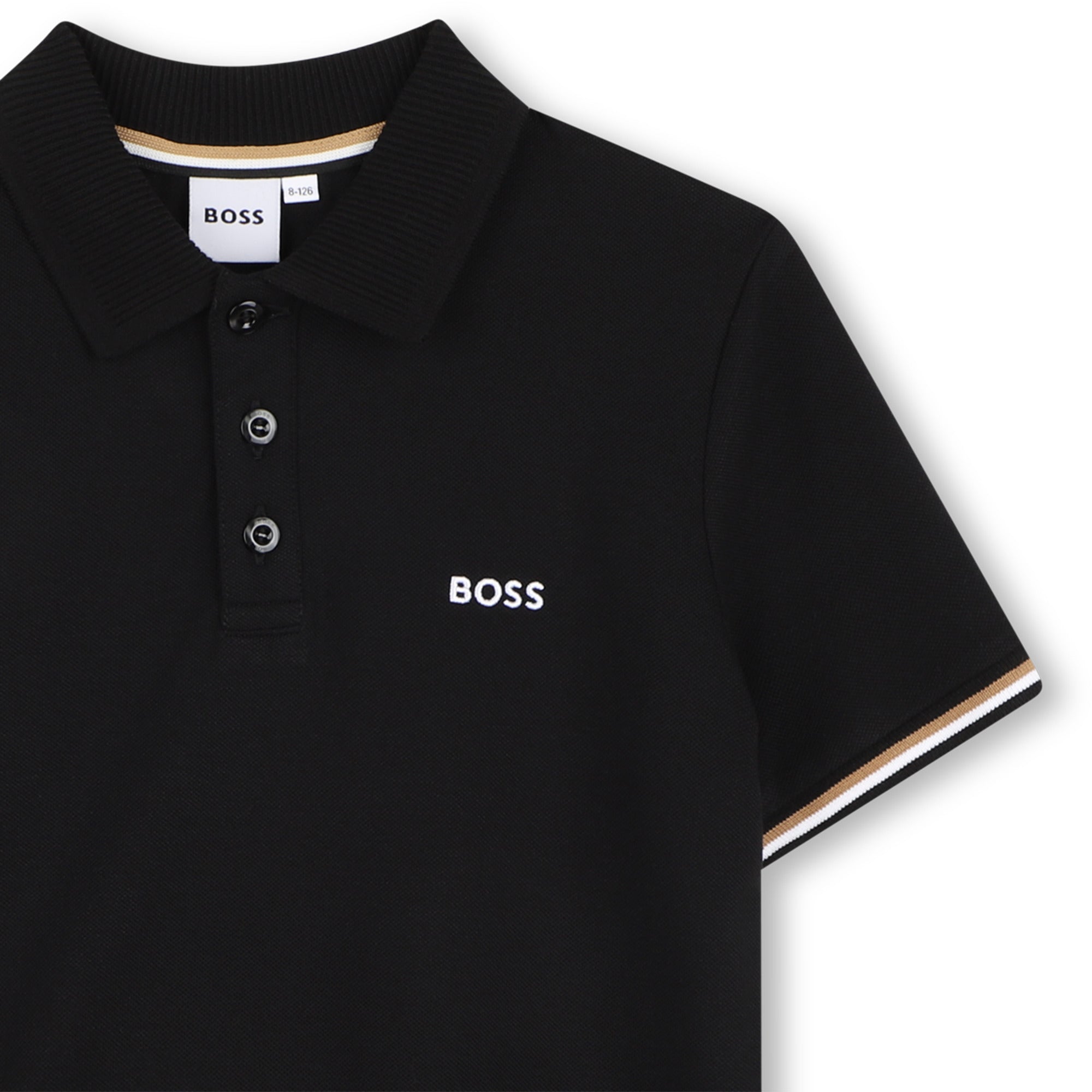 Polo Piqué Negro