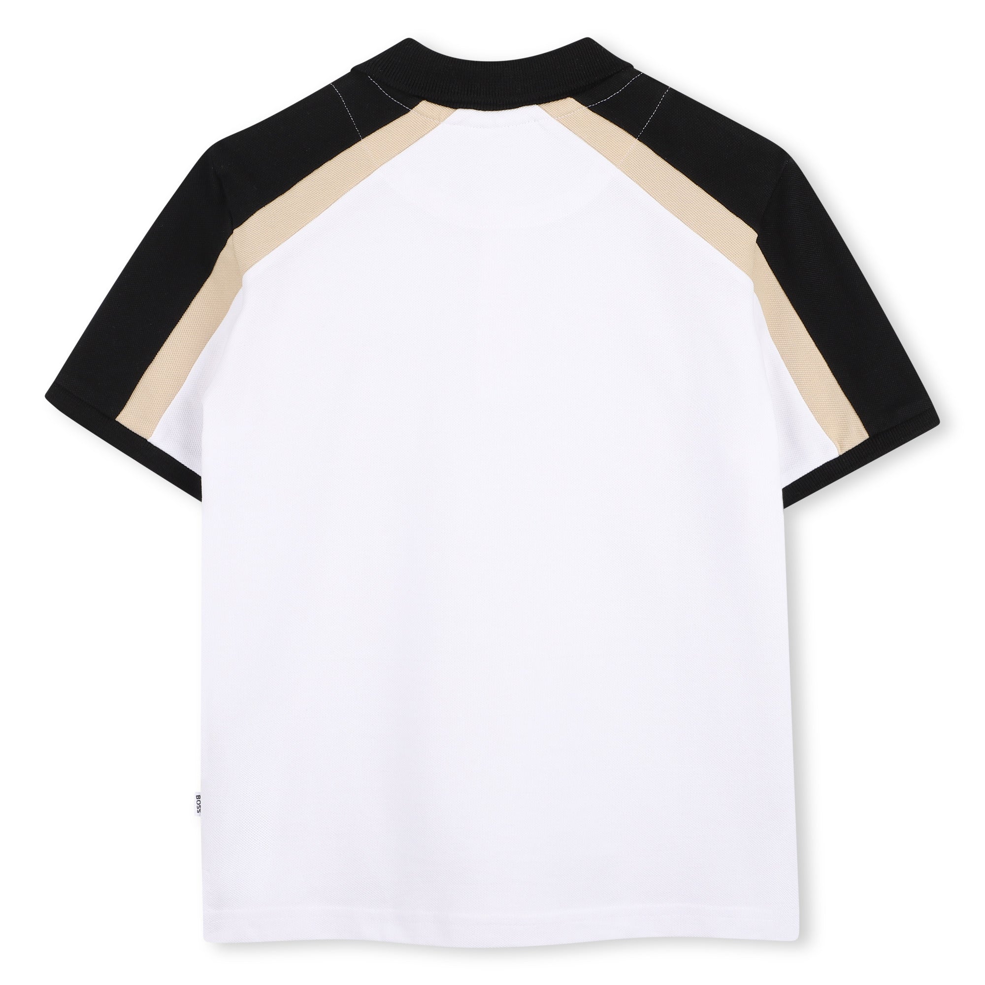 Polo Piqué Bloques Icónico Blanco