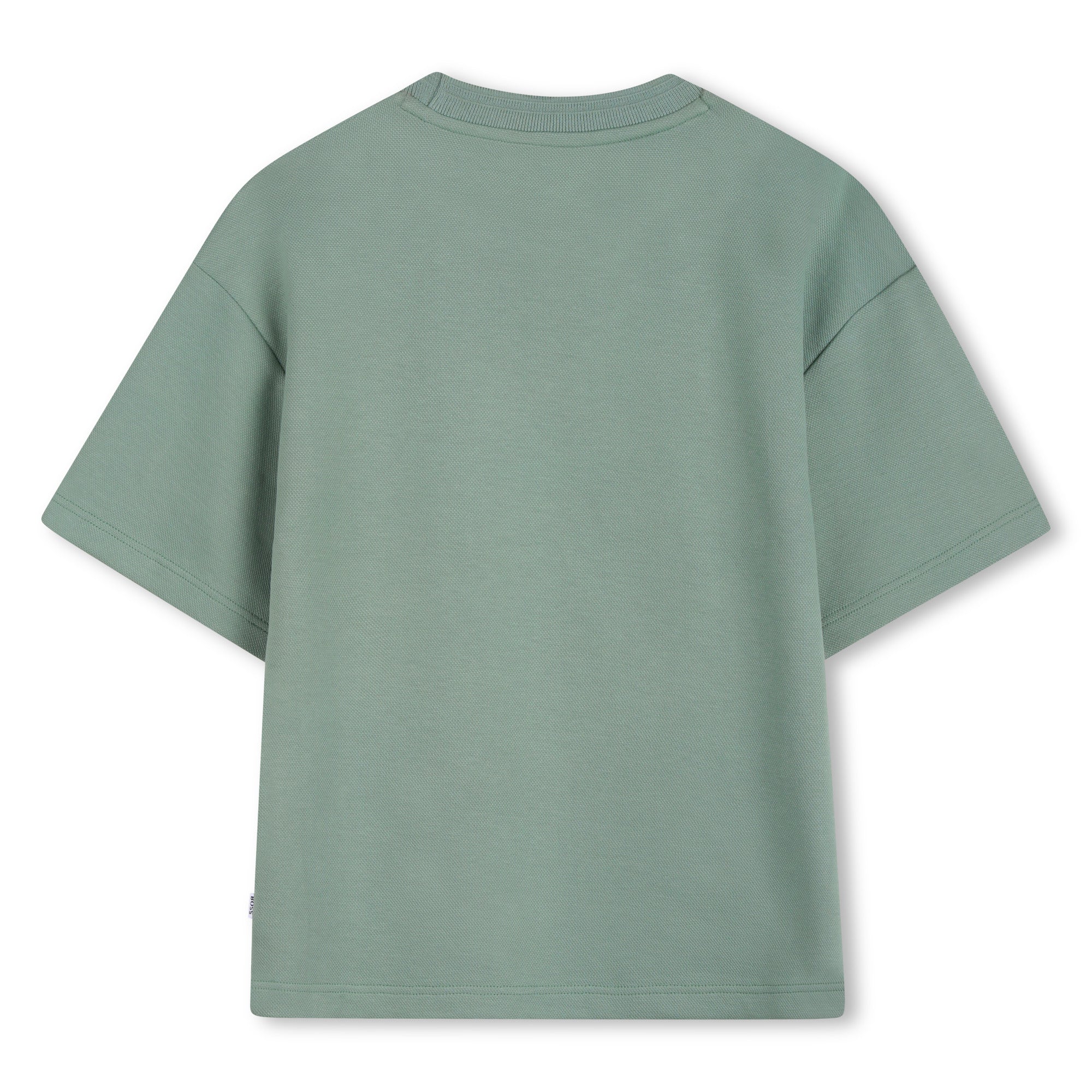 Camiseta Maxi Logo Boston Verde