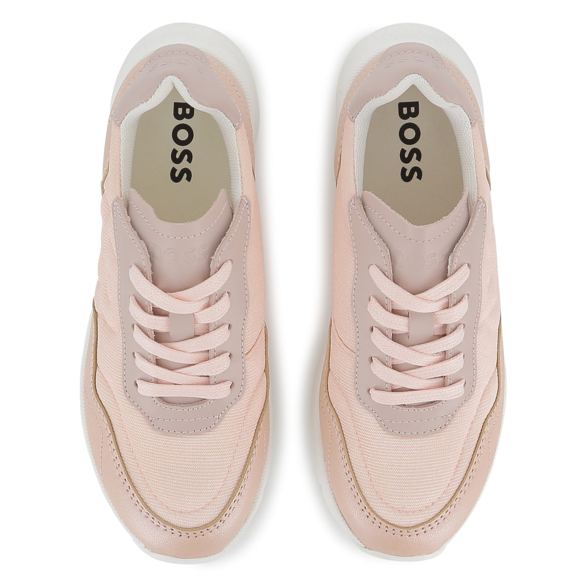 Tenis Cuero | Malla Rosa